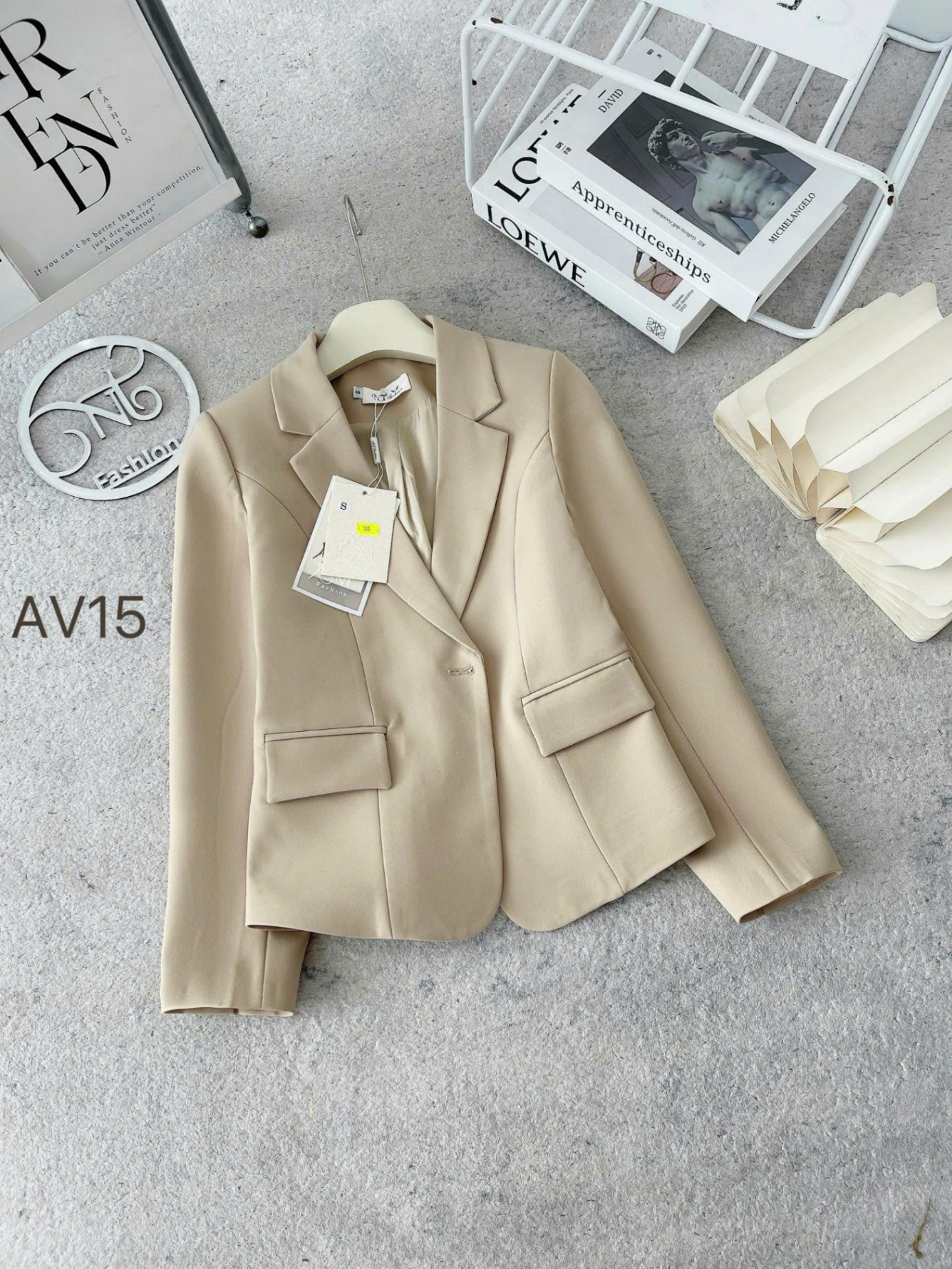 AV15 áo vest 2 lớp 1 cúc