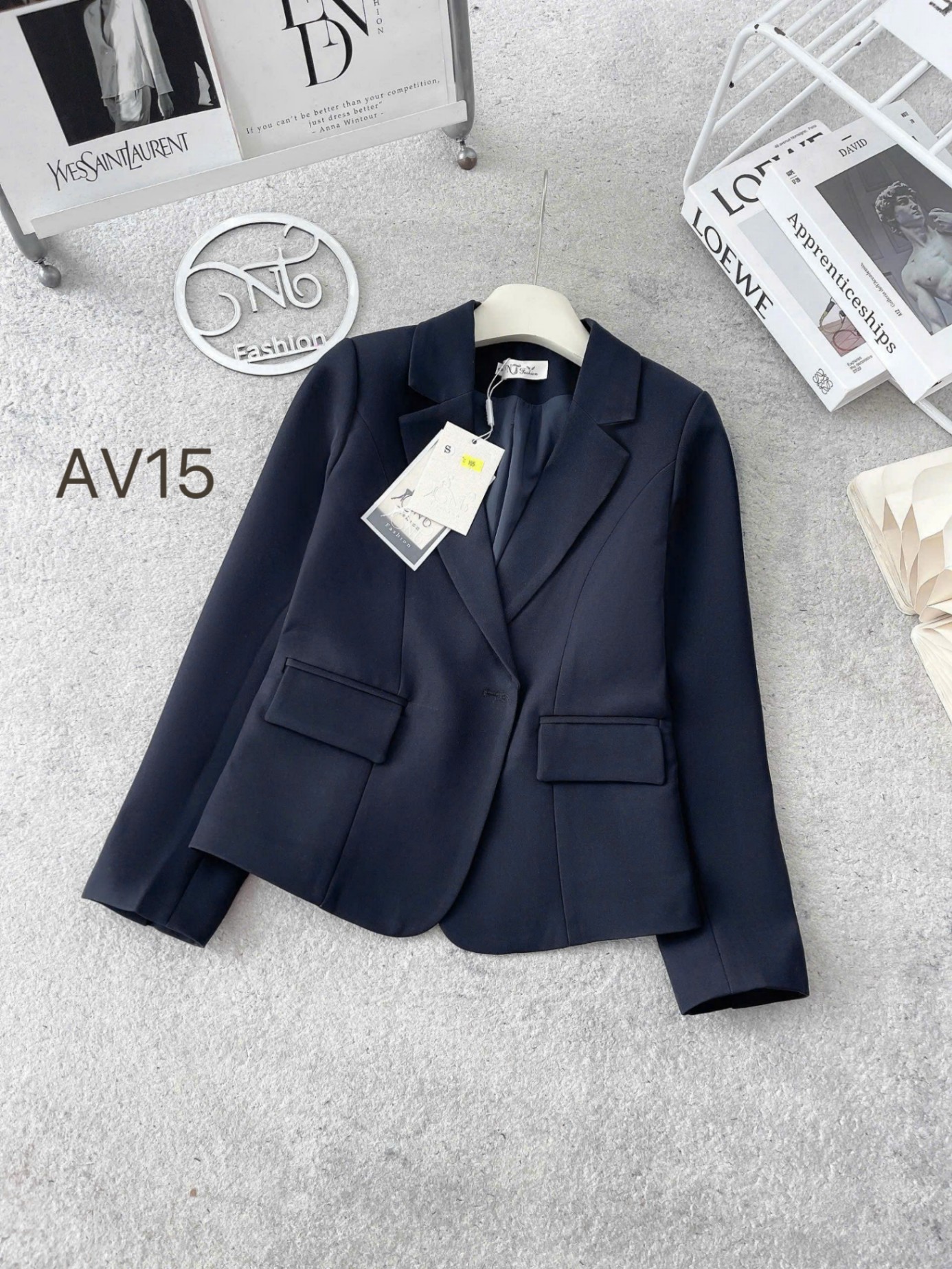AV15 áo vest 2 lớp 1 cúc