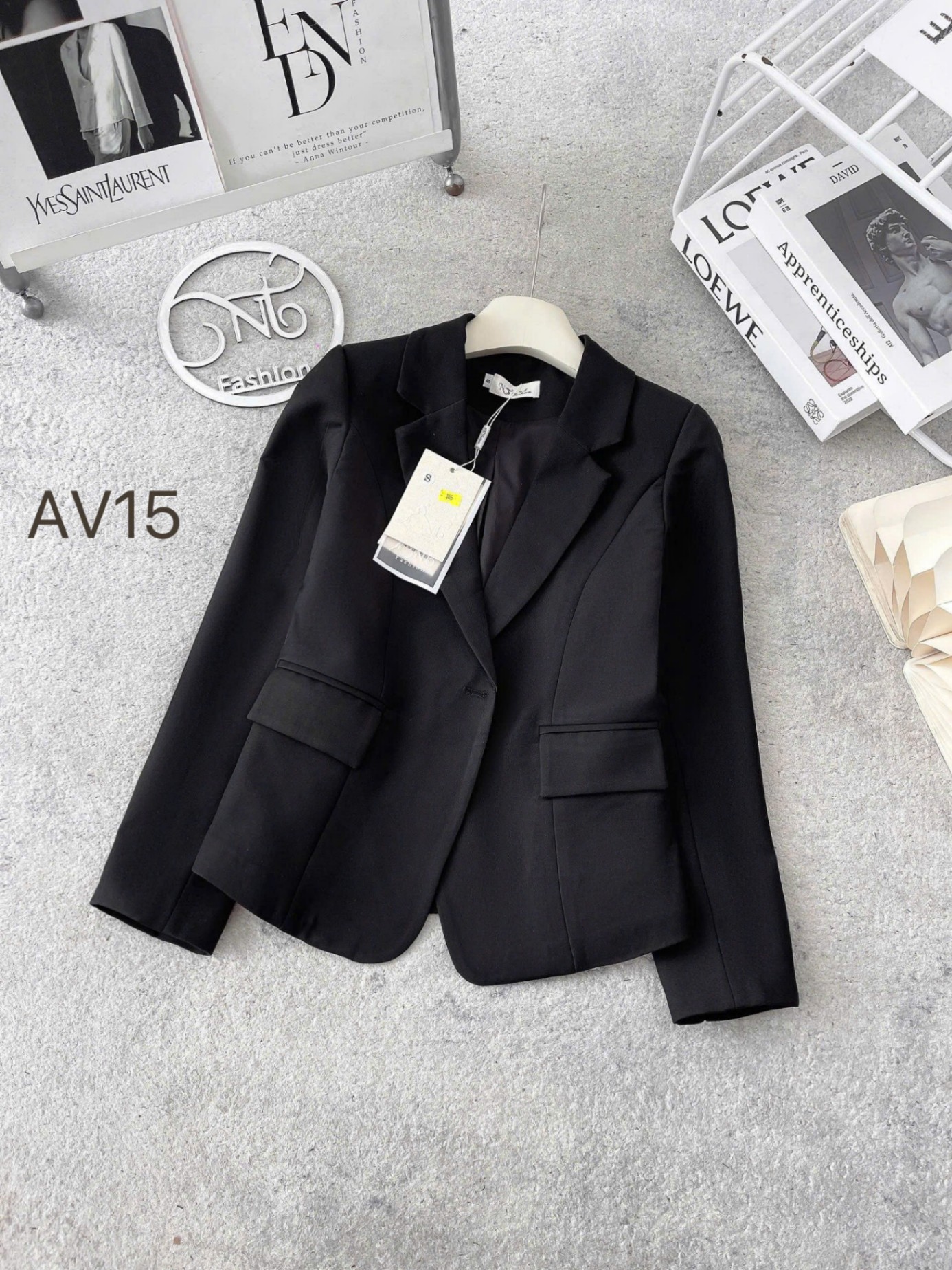 AV15 áo vest 2 lớp 1 cúc