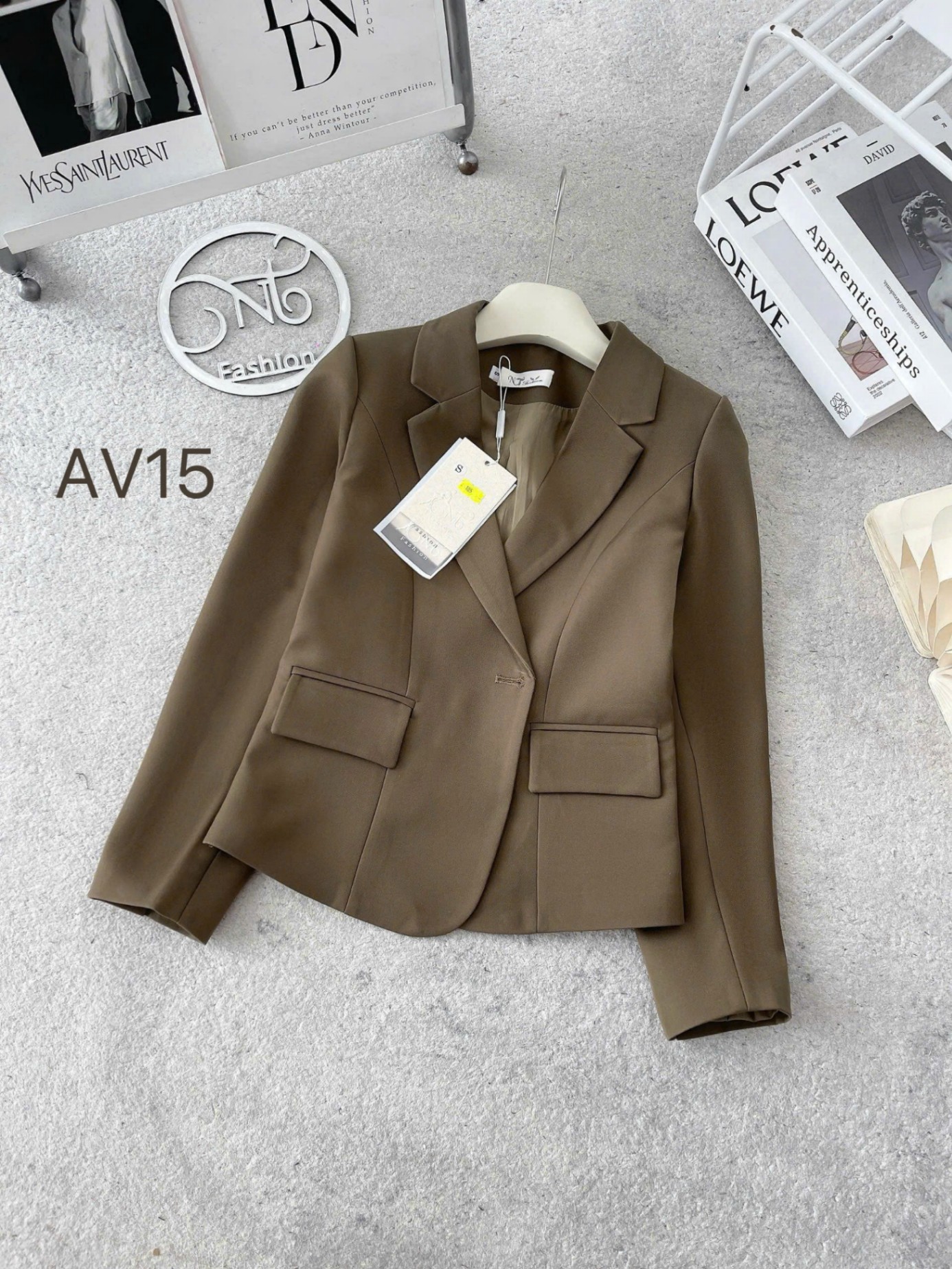 AV15 áo vest 2 lớp 1 cúc