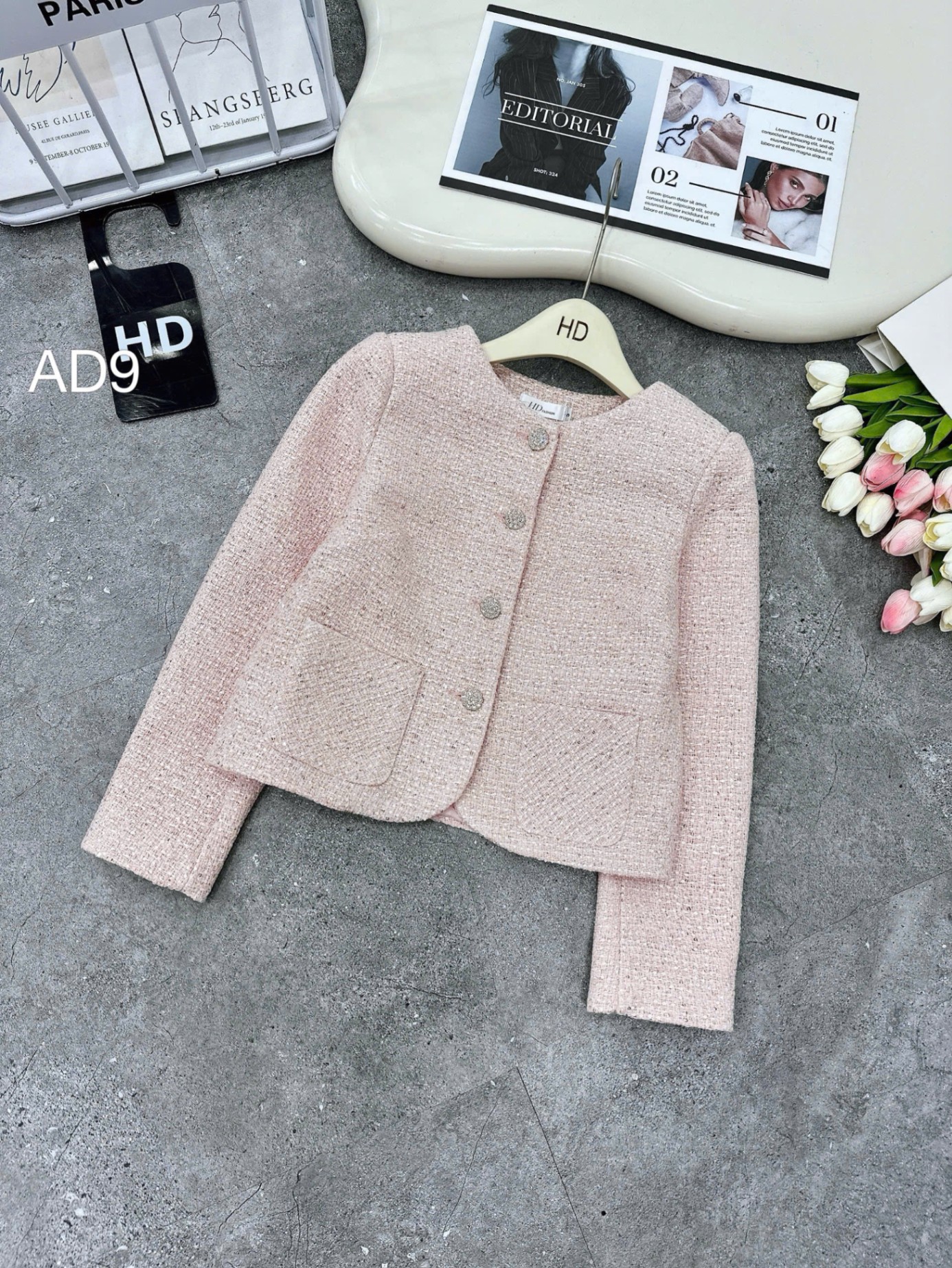 AD9 áo dạ trơn