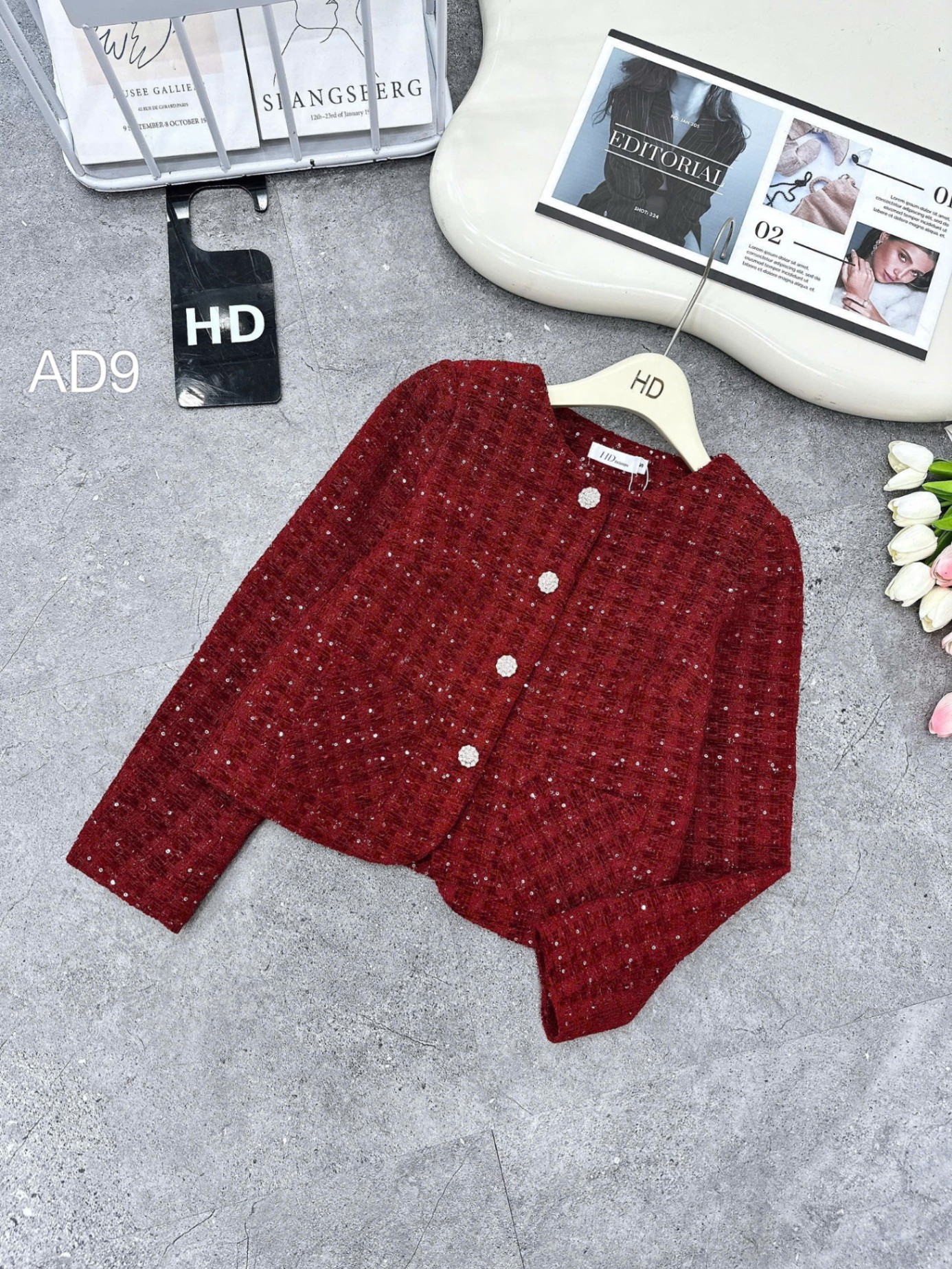 AD9 áo dạ trơn