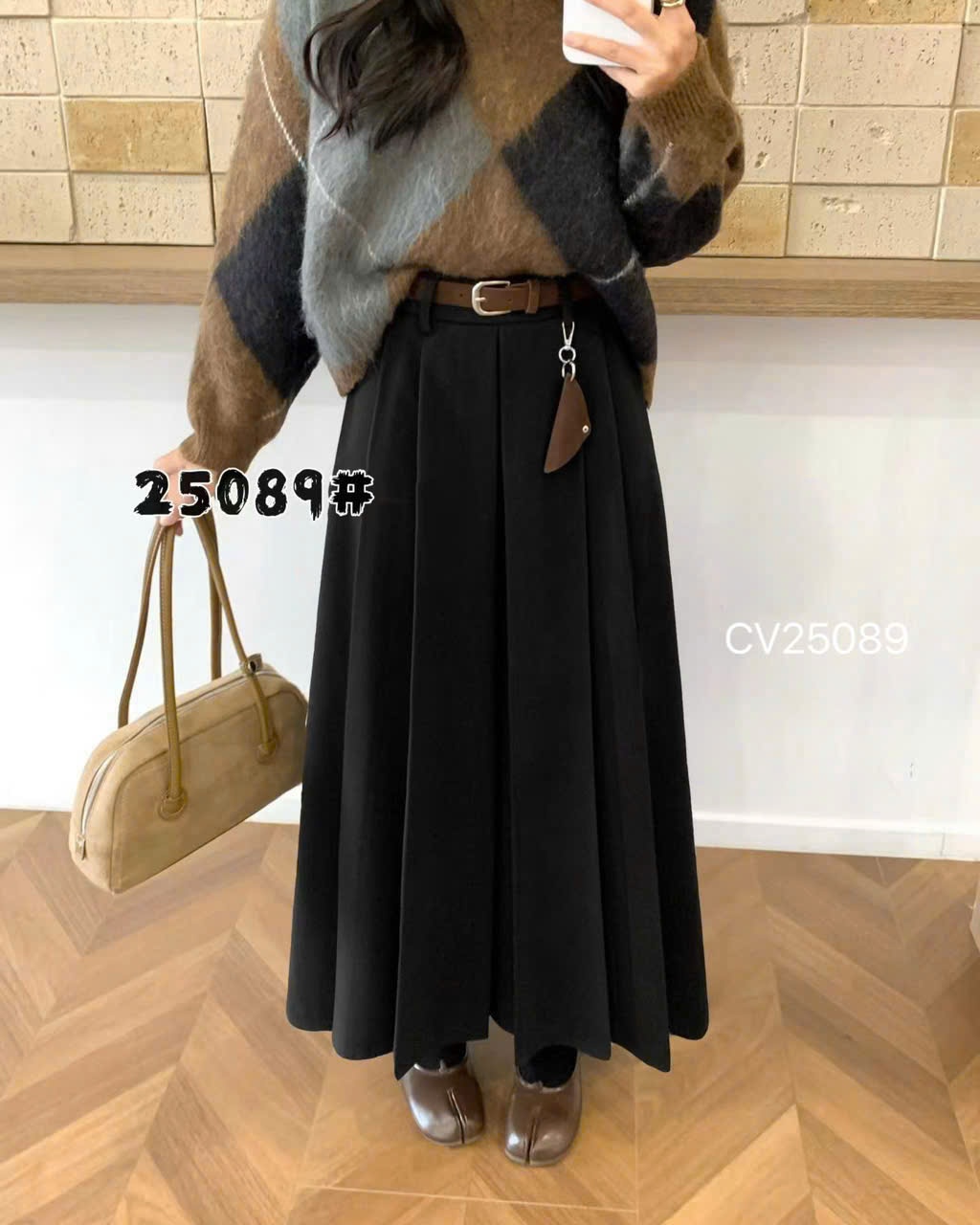 CV25089 cv QC dài 85 đai tam giác