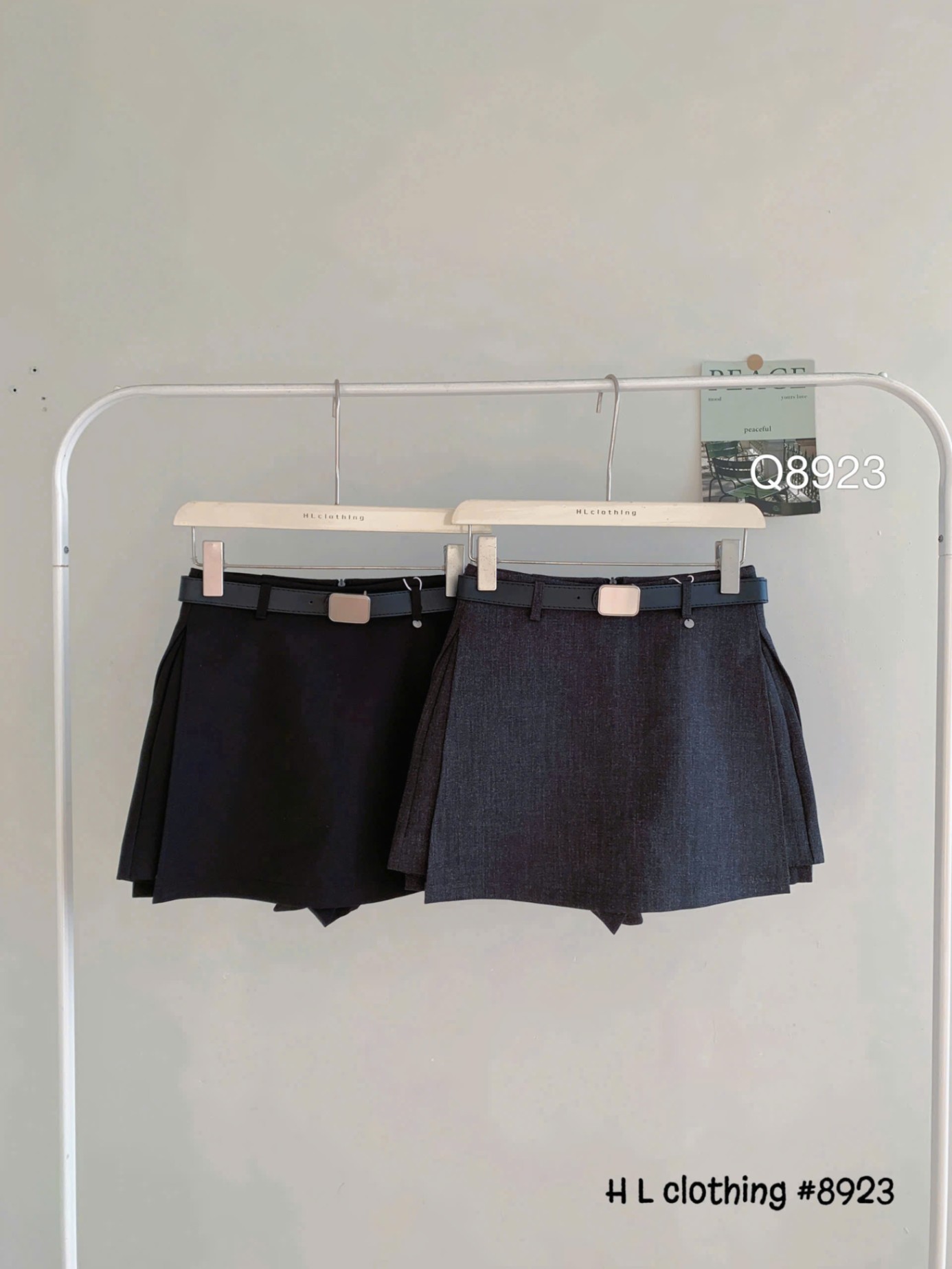 Q8923 quần giả váy 2 vạt
