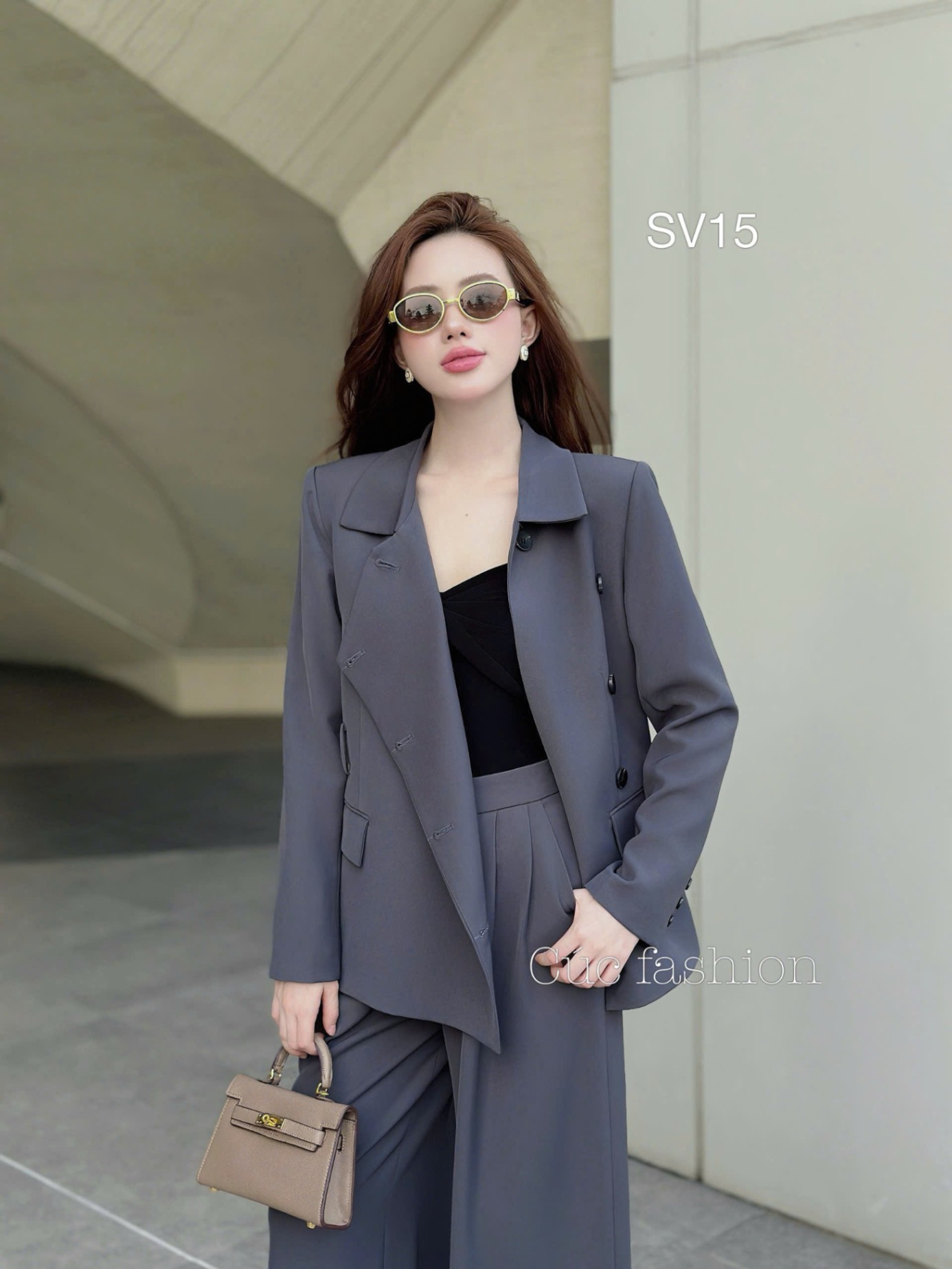 SV15 Sét vest cổ chéo