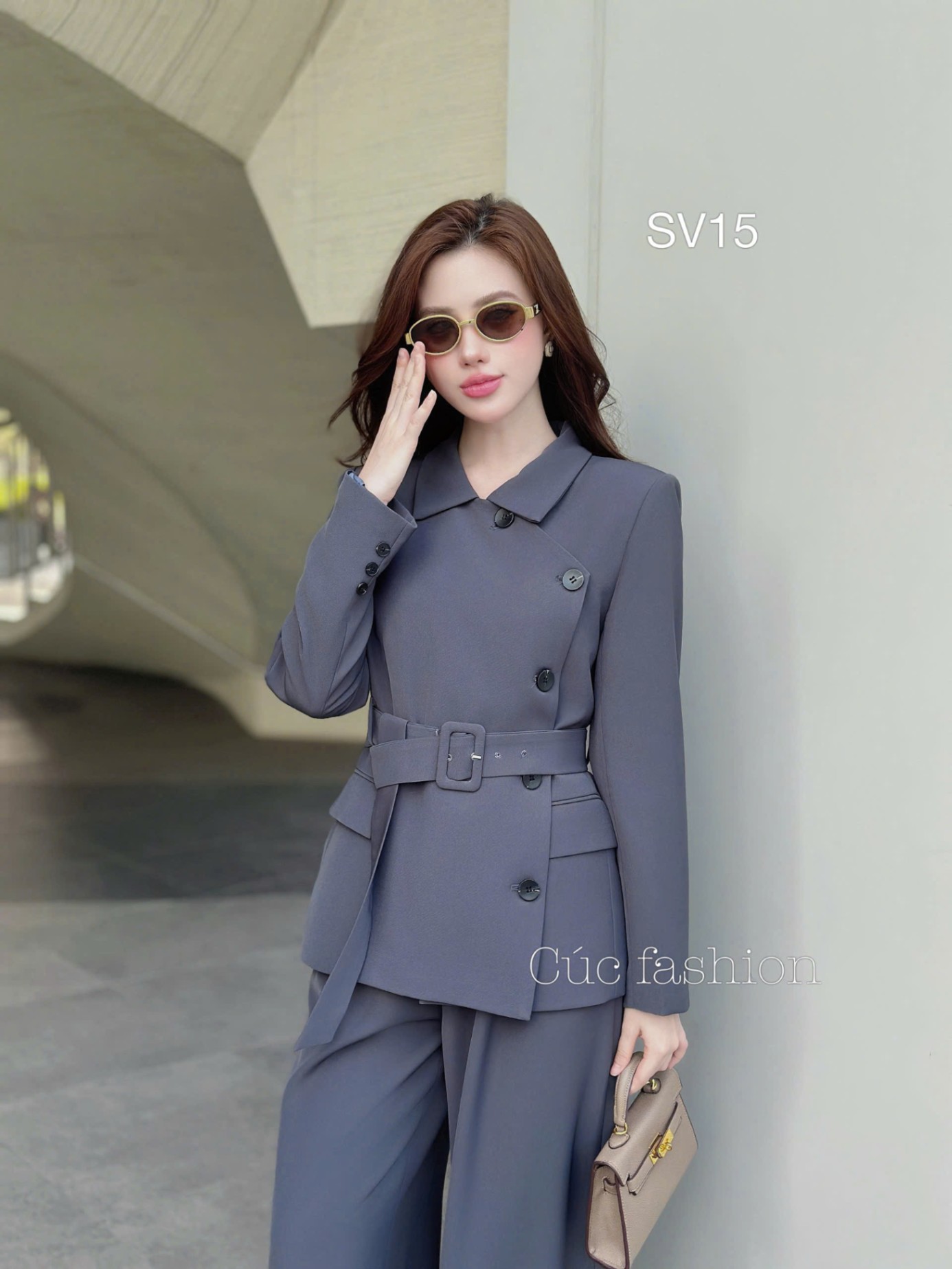 SV15 Sét vest cổ chéo