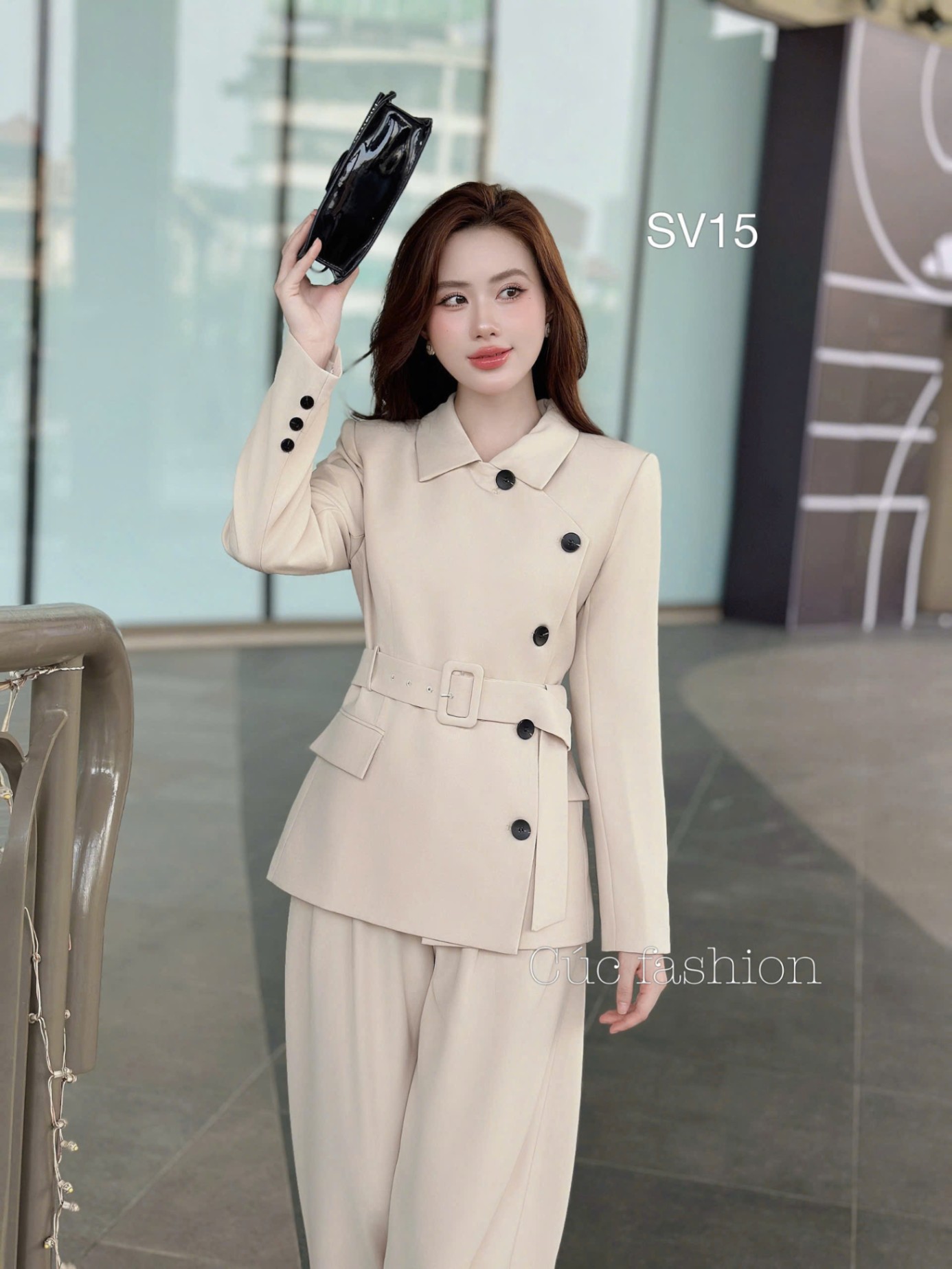 SV15 Sét vest cổ chéo