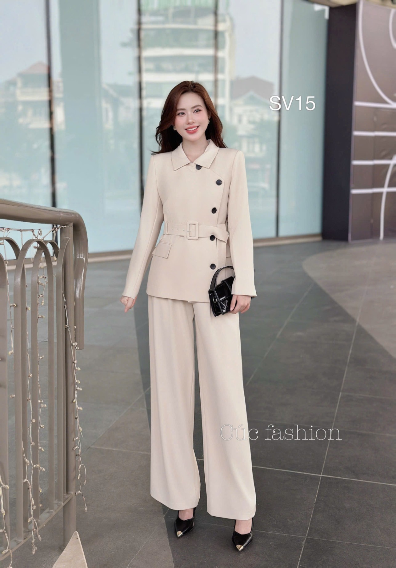 SV15 Sét vest cổ chéo