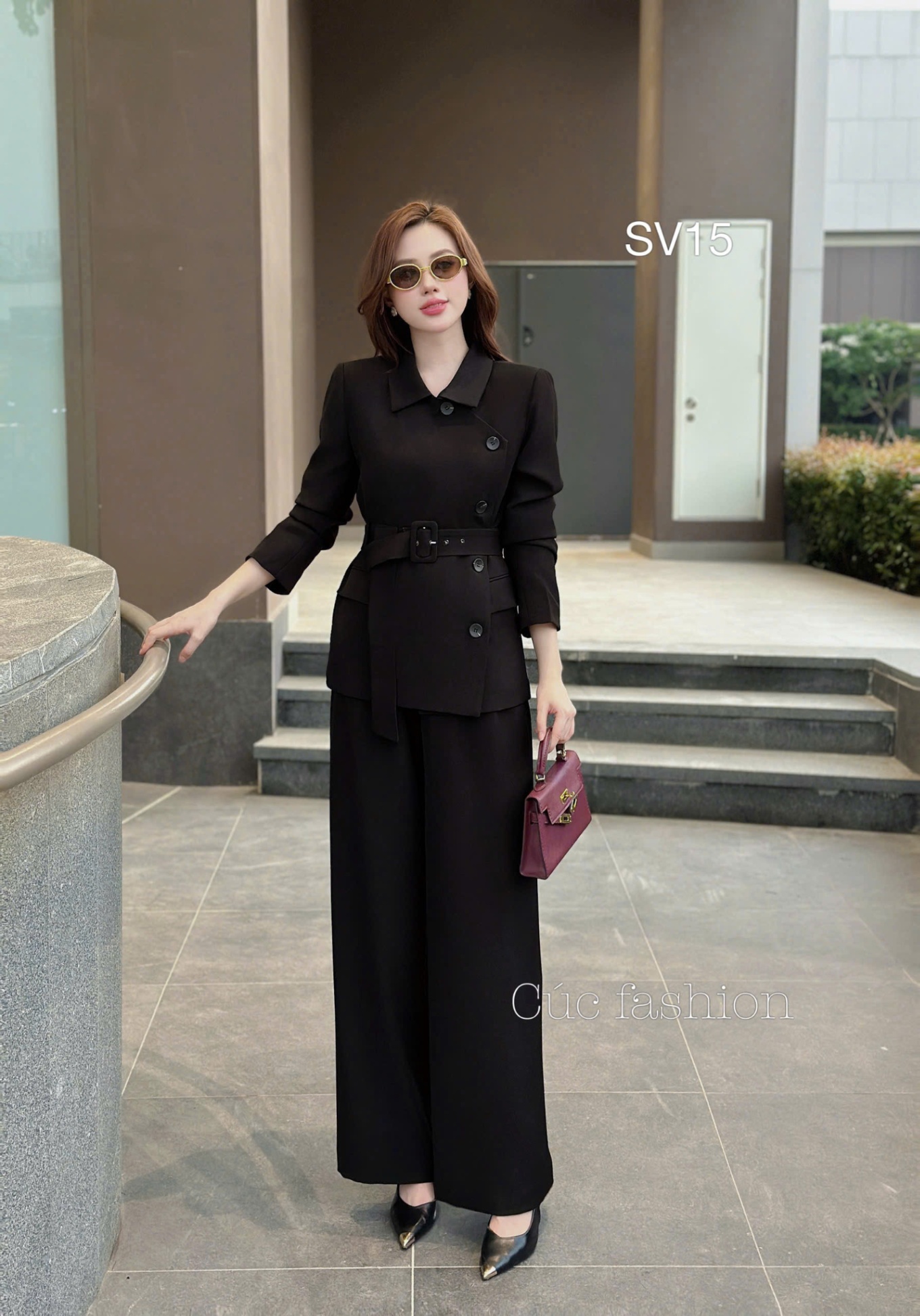 SV15 Sét vest cổ chéo
