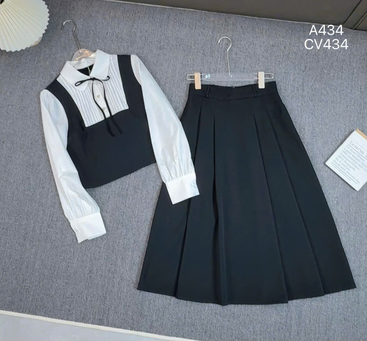 A434 áo ly ngực giả yếm