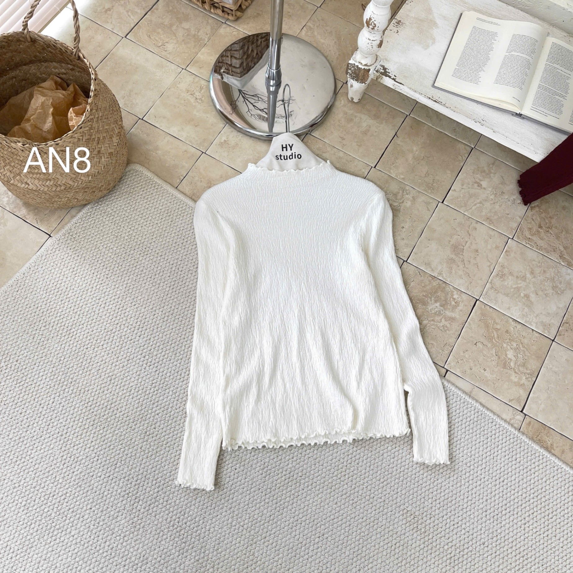 AN8 áo giữ nhiệt viền bèo