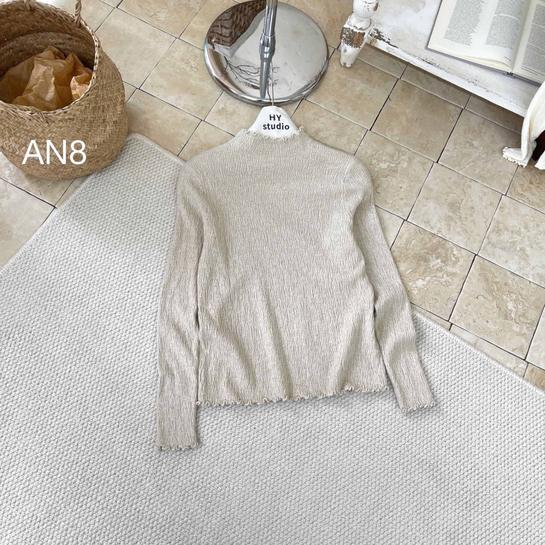 AN8 áo giữ nhiệt viền bèo