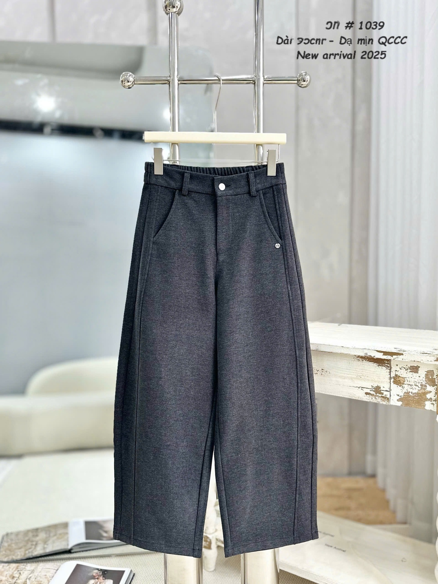 Q1039 quần dạ mịn 95cm
