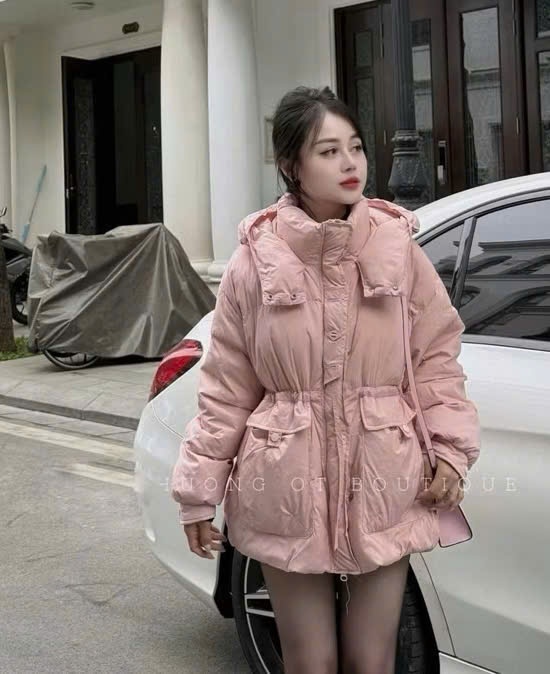 AP050 Áo phao kèm mũ dây rút eo