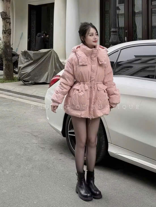 AP050 Áo phao kèm mũ dây rút eo