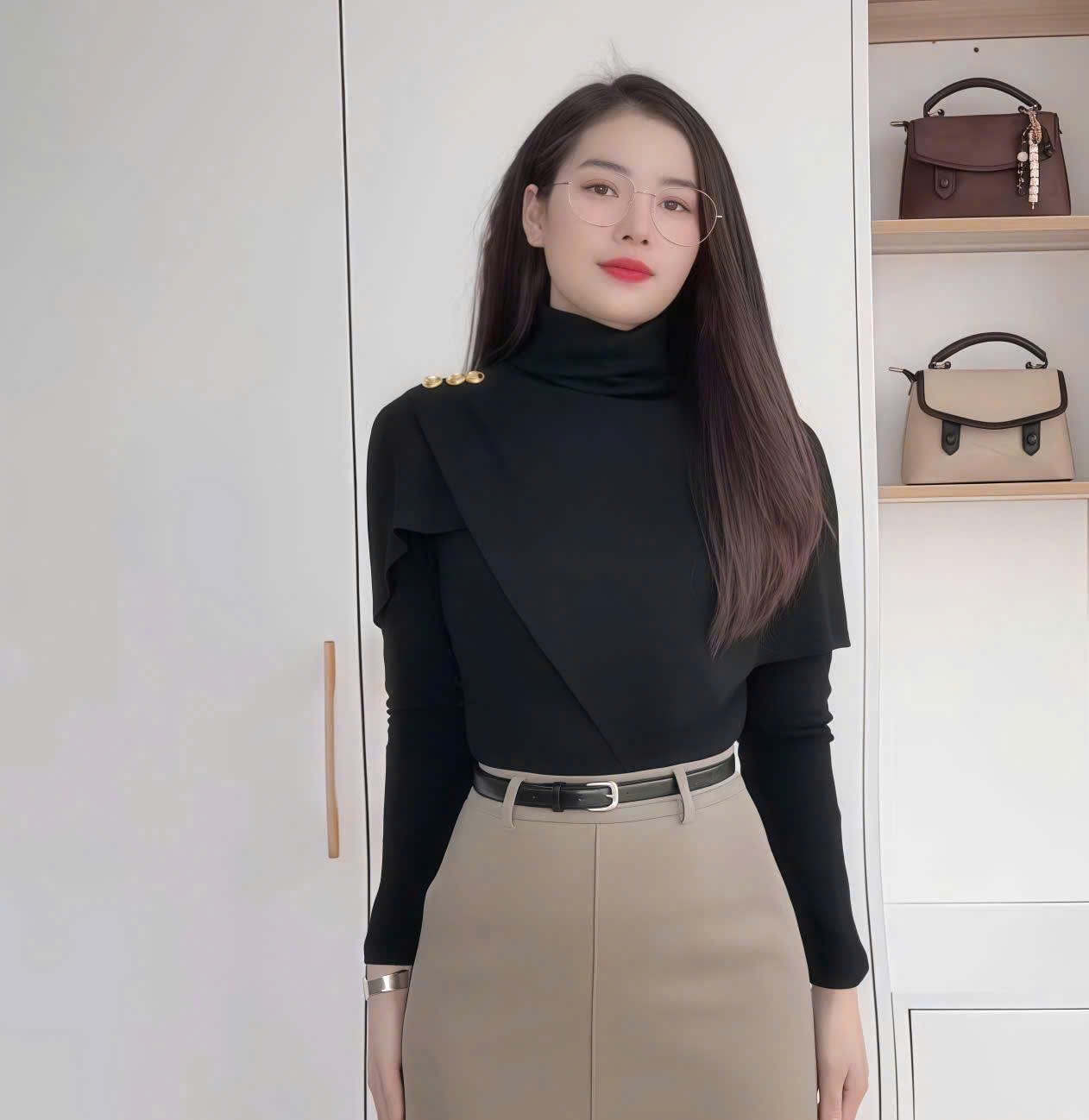 A8198 áo giữ nhiệt khuy vai