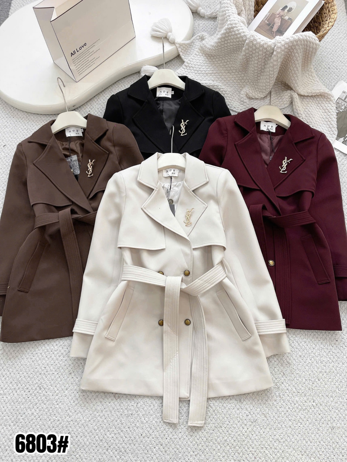 MT6803 Mangto dáng ngắn tag YSL