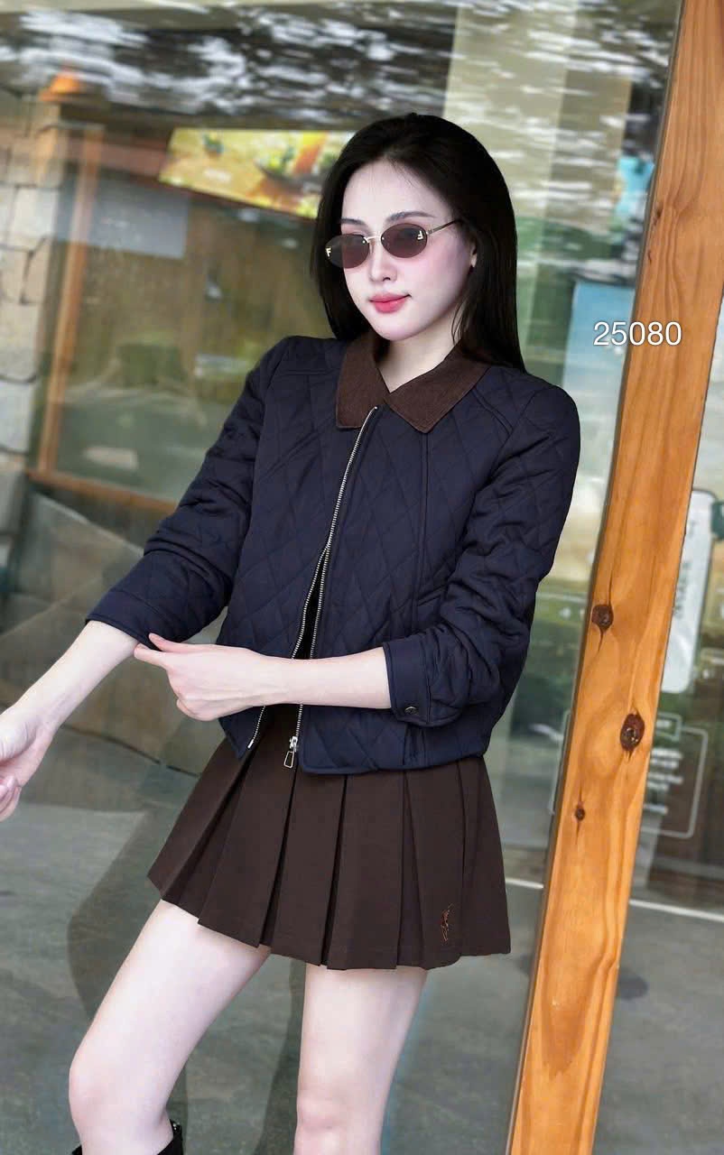 AD25080 áo trần bông cổ nhung