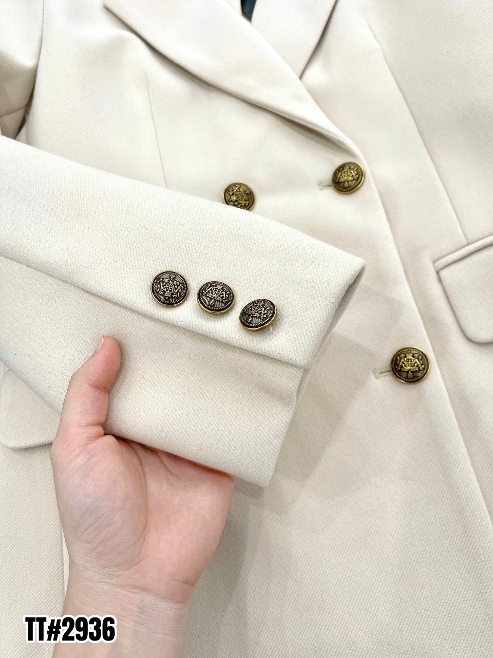 AV2936 áo vest dạ QC lót trần