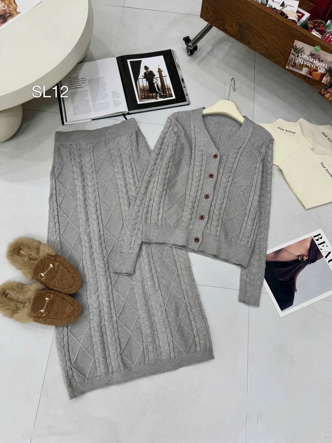 SL12 Sét len thừng trám cúc nhựa