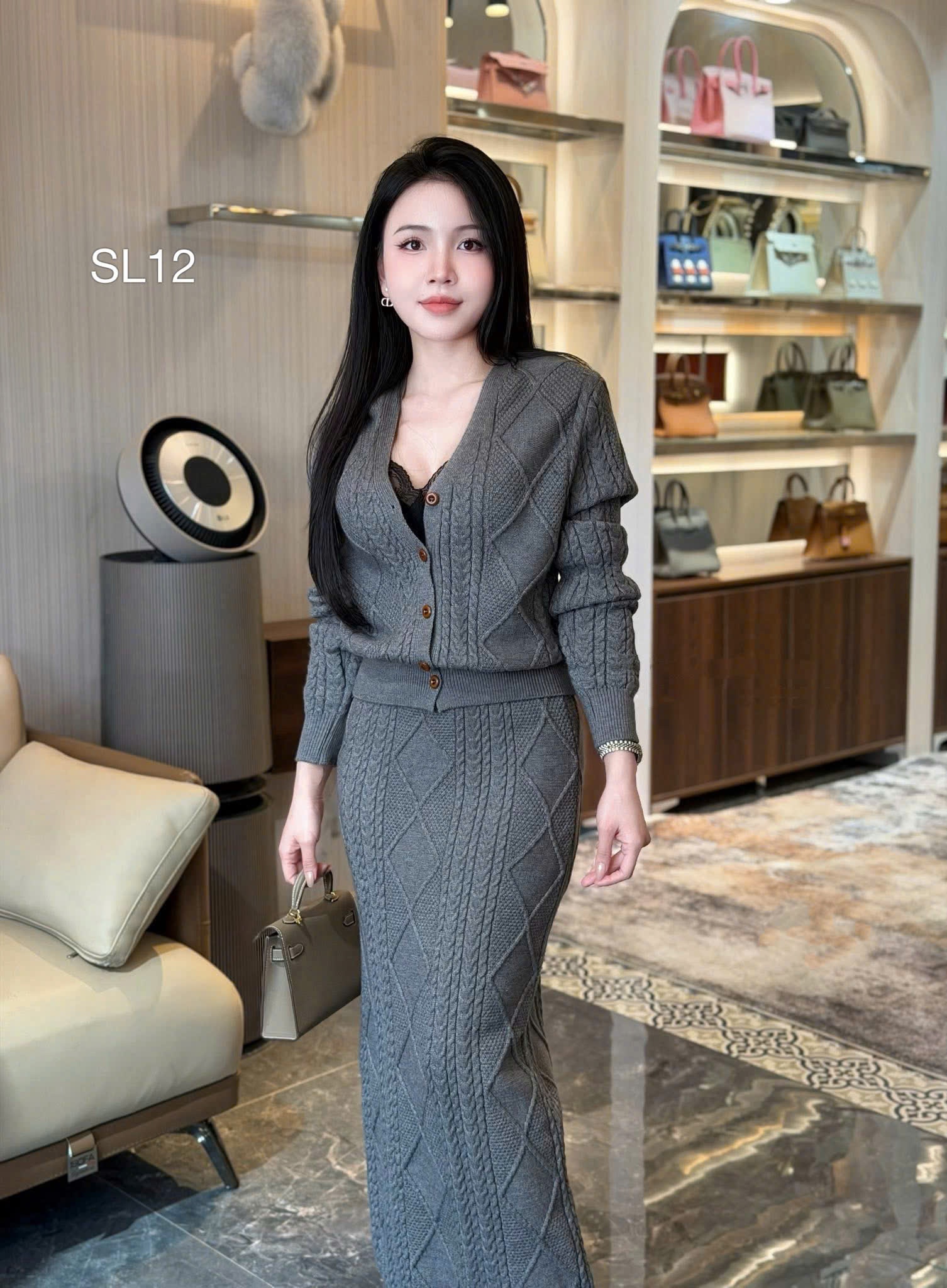 SL12 Sét len thừng trám cúc nhựa