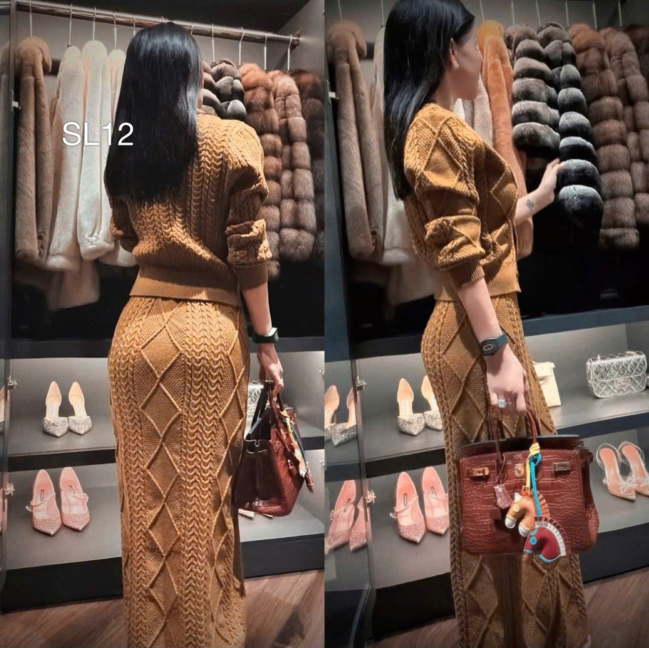 SL12 Sét len thừng trám cúc nhựa