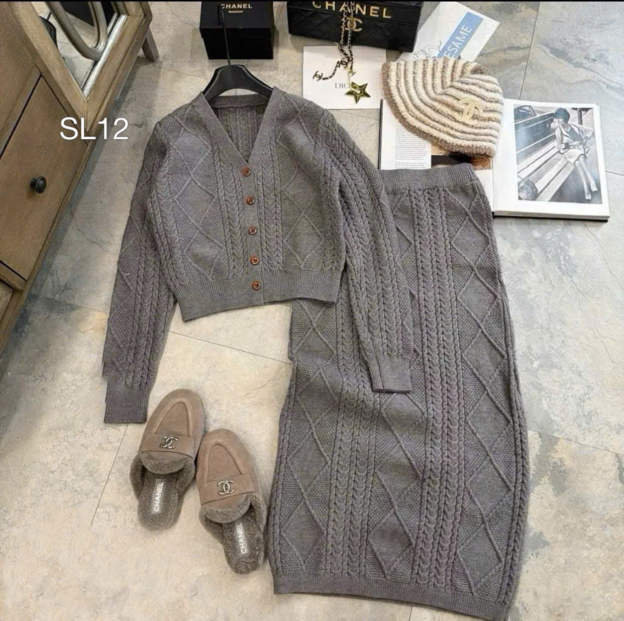 SL12 Sét len thừng trám cúc nhựa