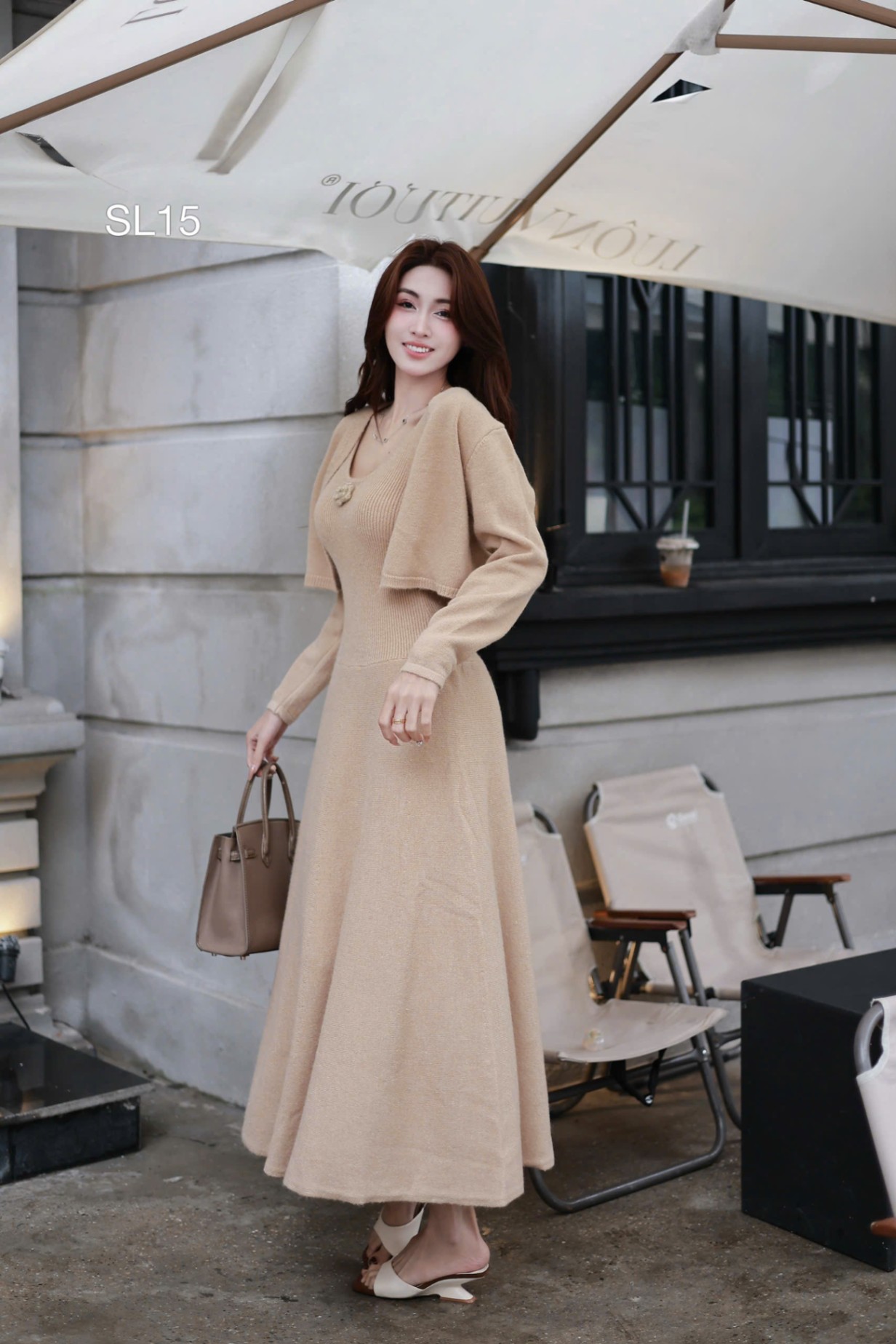 SL15 Sét len hoa ngực