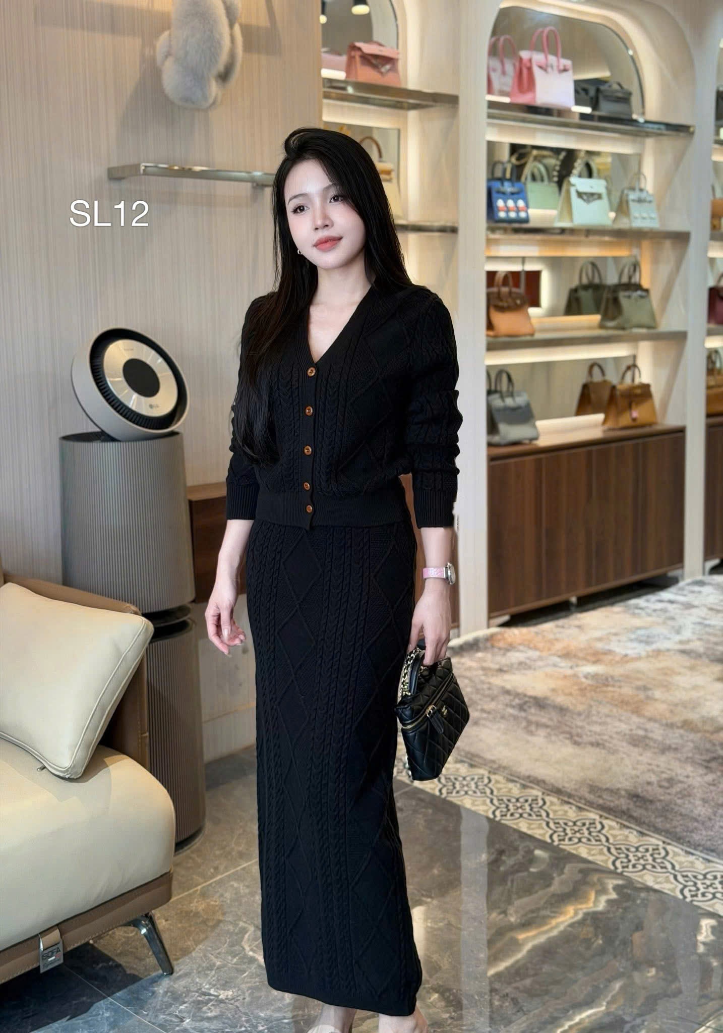 SL12 Sét len thừng trám cúc nhựa