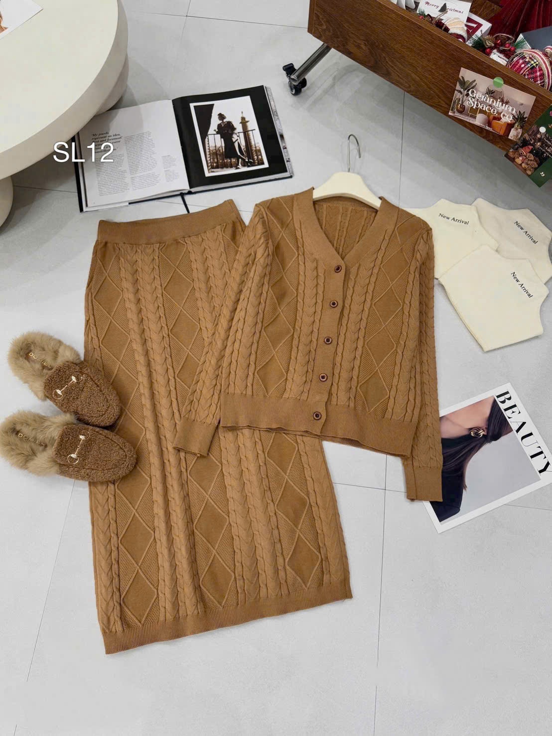 SL12 Sét len thừng trám cúc nhựa