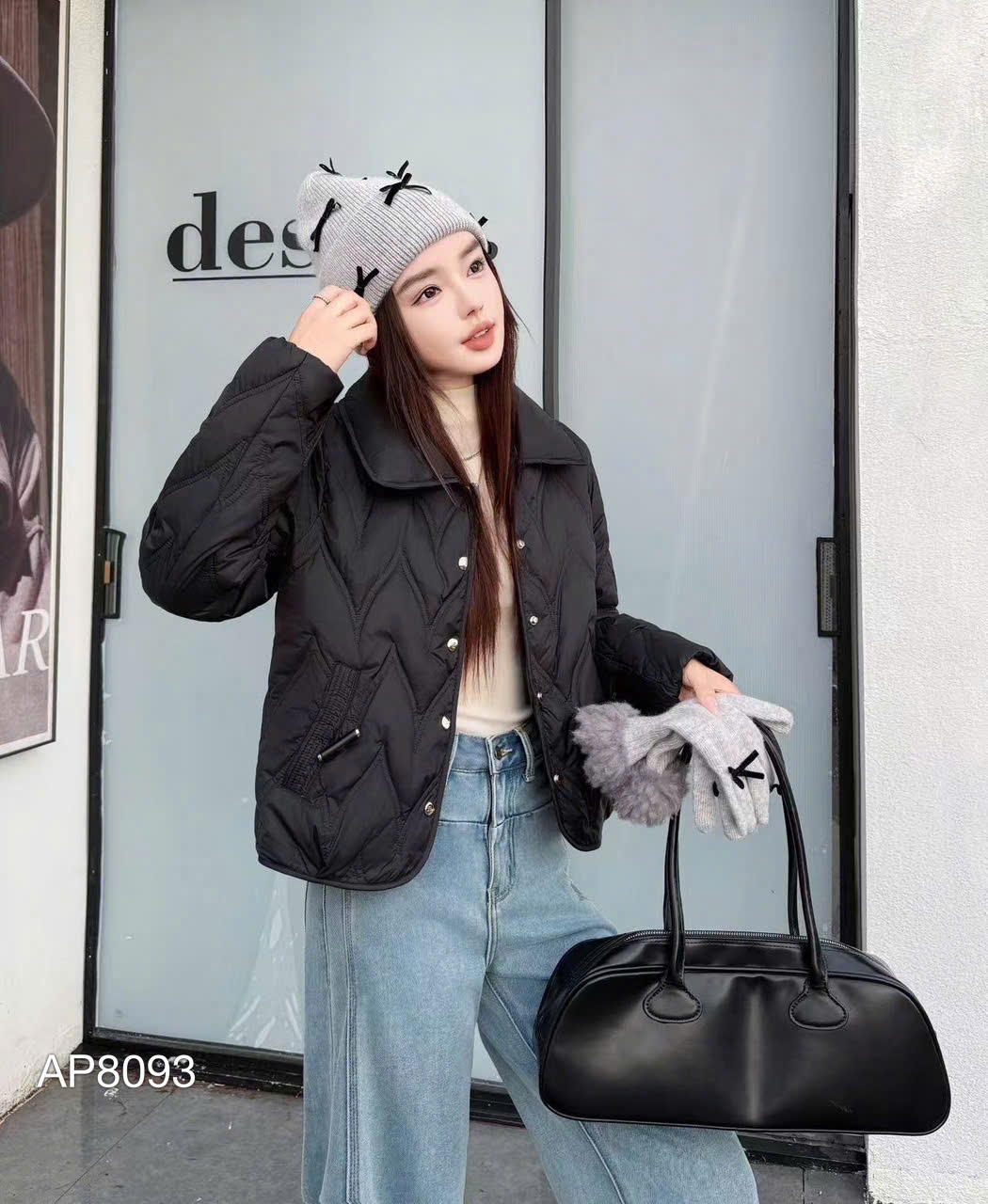AP8093 áo phao lông vũ siêu nhẹ