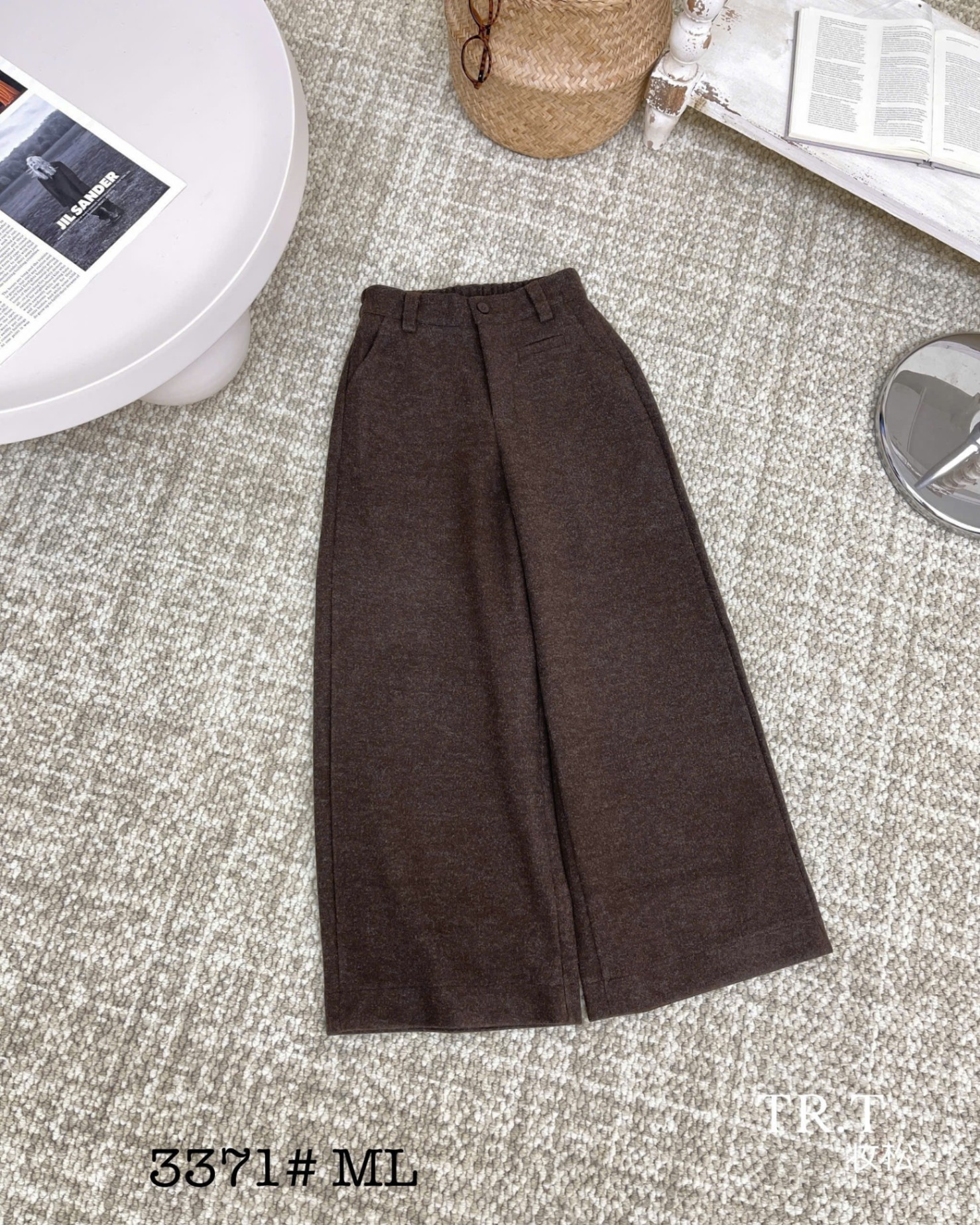 Q3371 Quần xuông nấm túi cơi