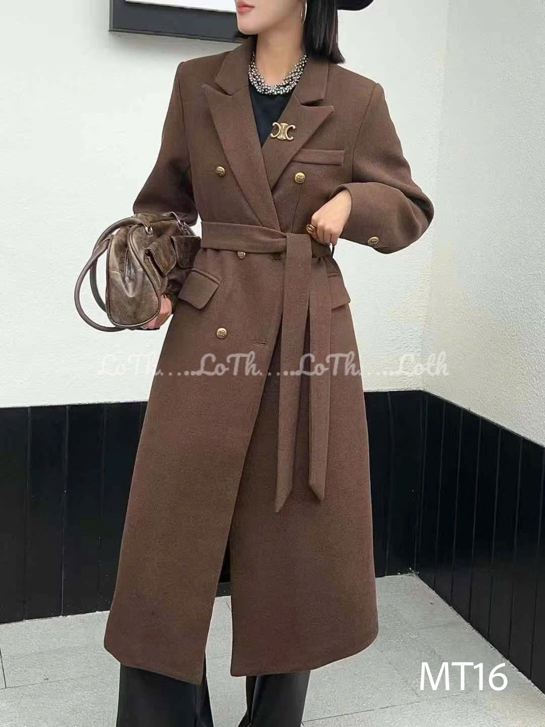 MT16 Mangto dáng dài cổ vếch tag X