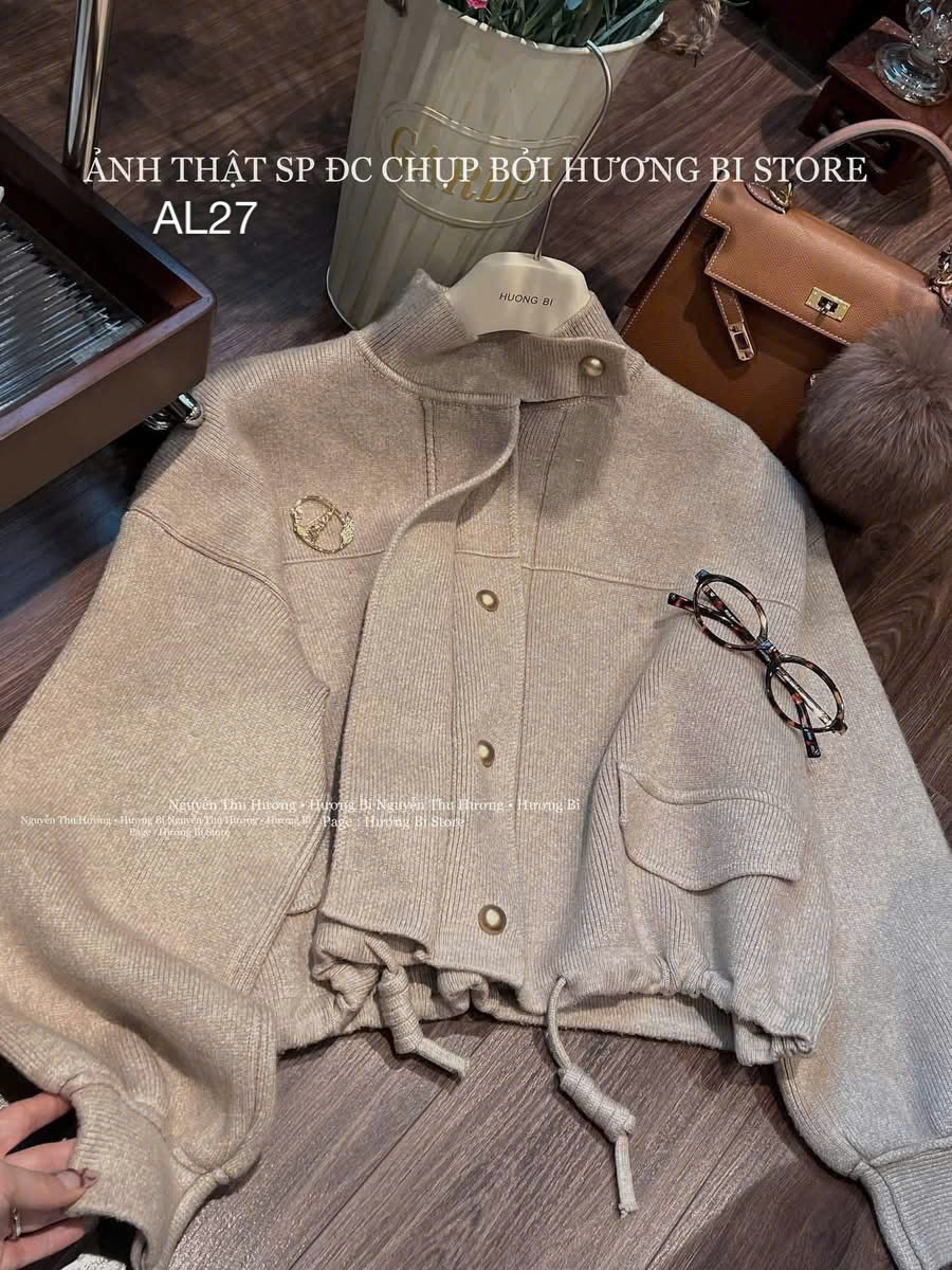 AL27 Áo len ép cổ tàu
