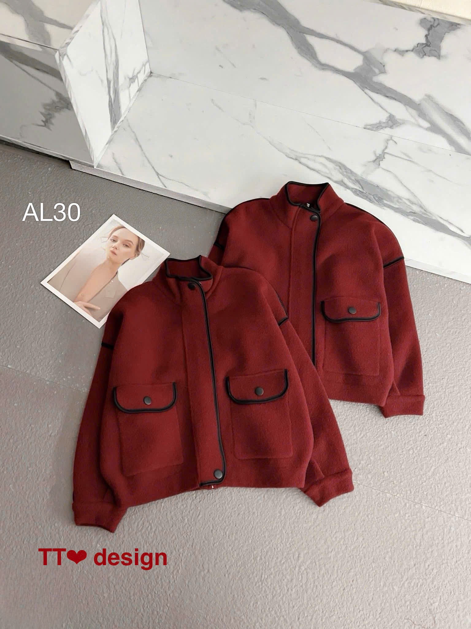 AL30 áo len dạ ép
