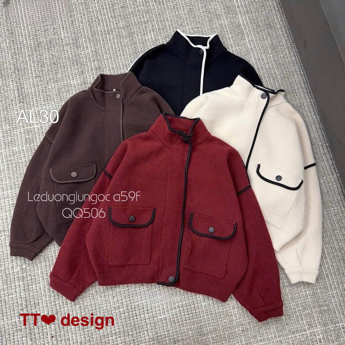 AL30 áo len dạ ép