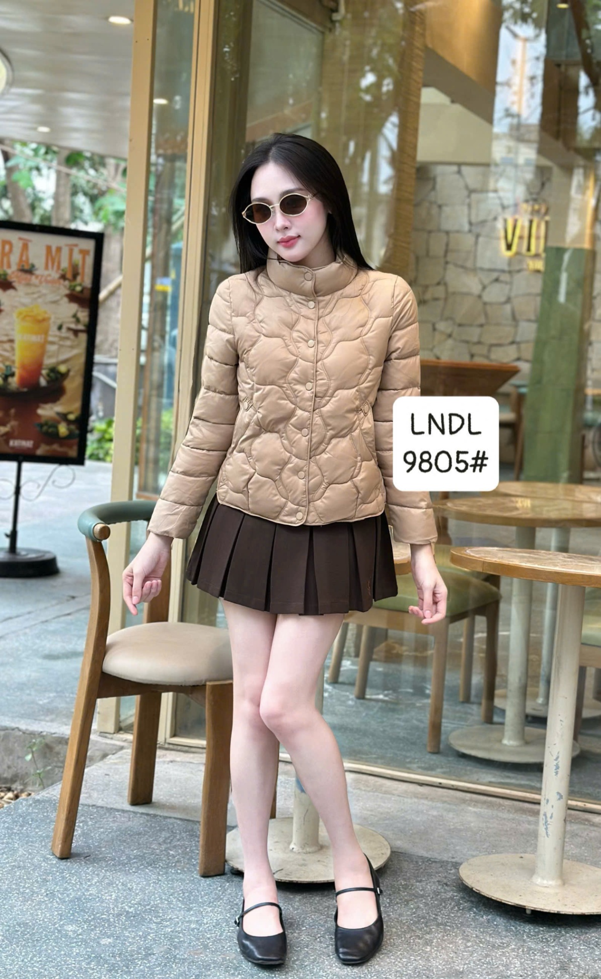 AP9805 áo phao cổ trụ