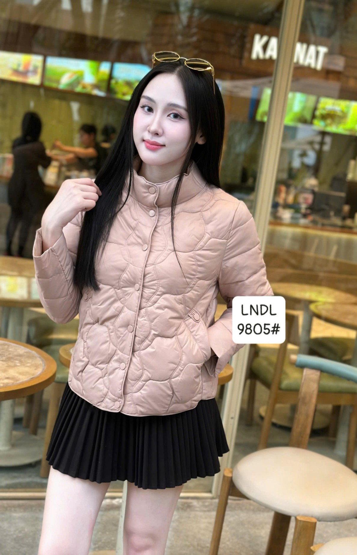 AP9805 áo phao cổ trụ