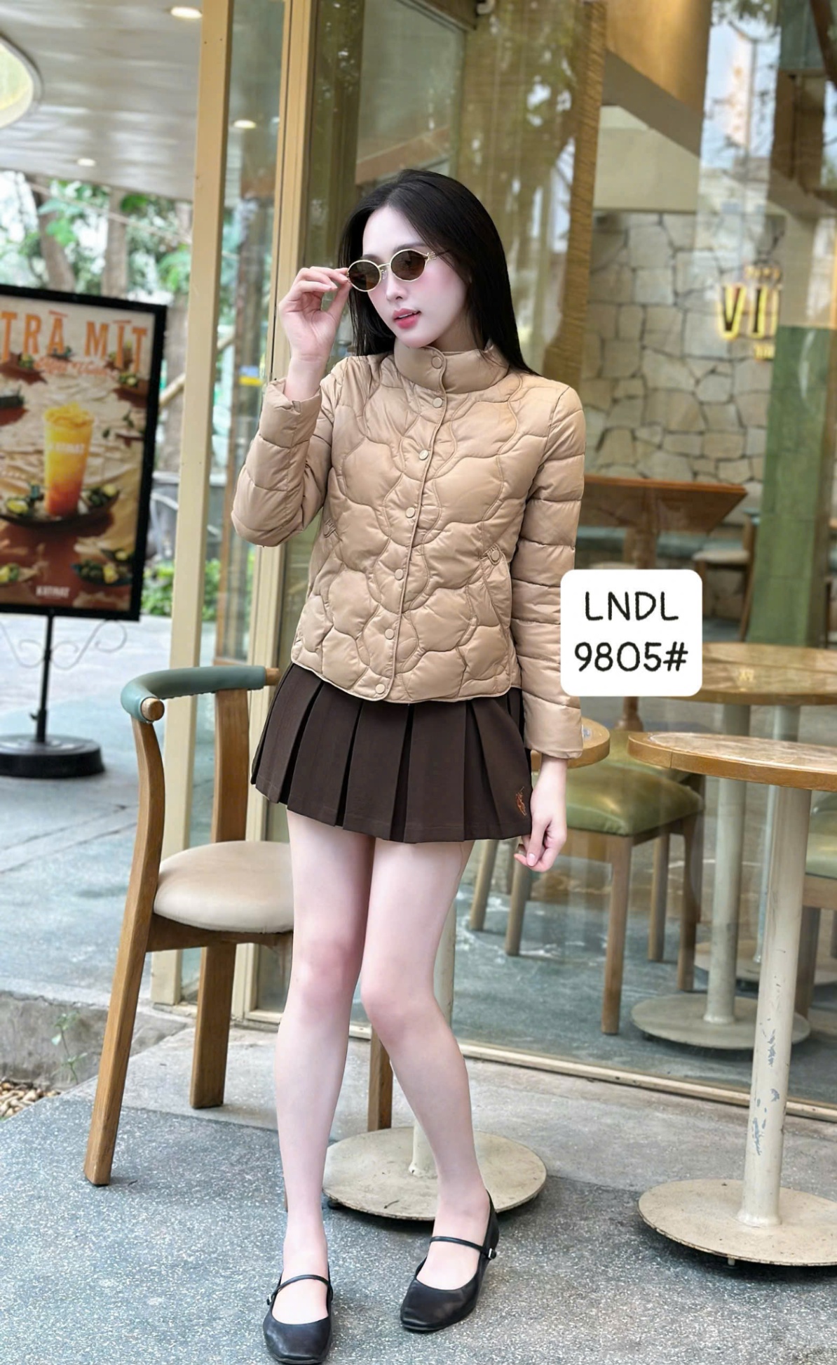AP9805 áo phao cổ trụ