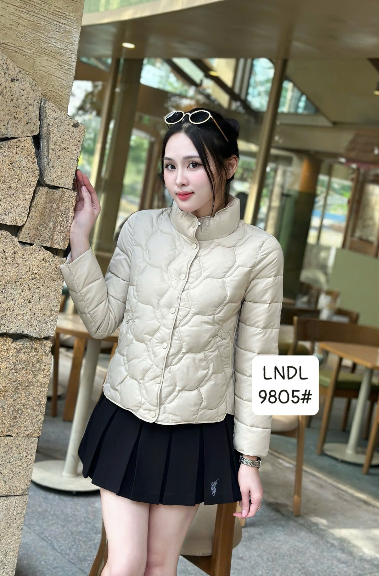 AP9805 áo phao cổ trụ