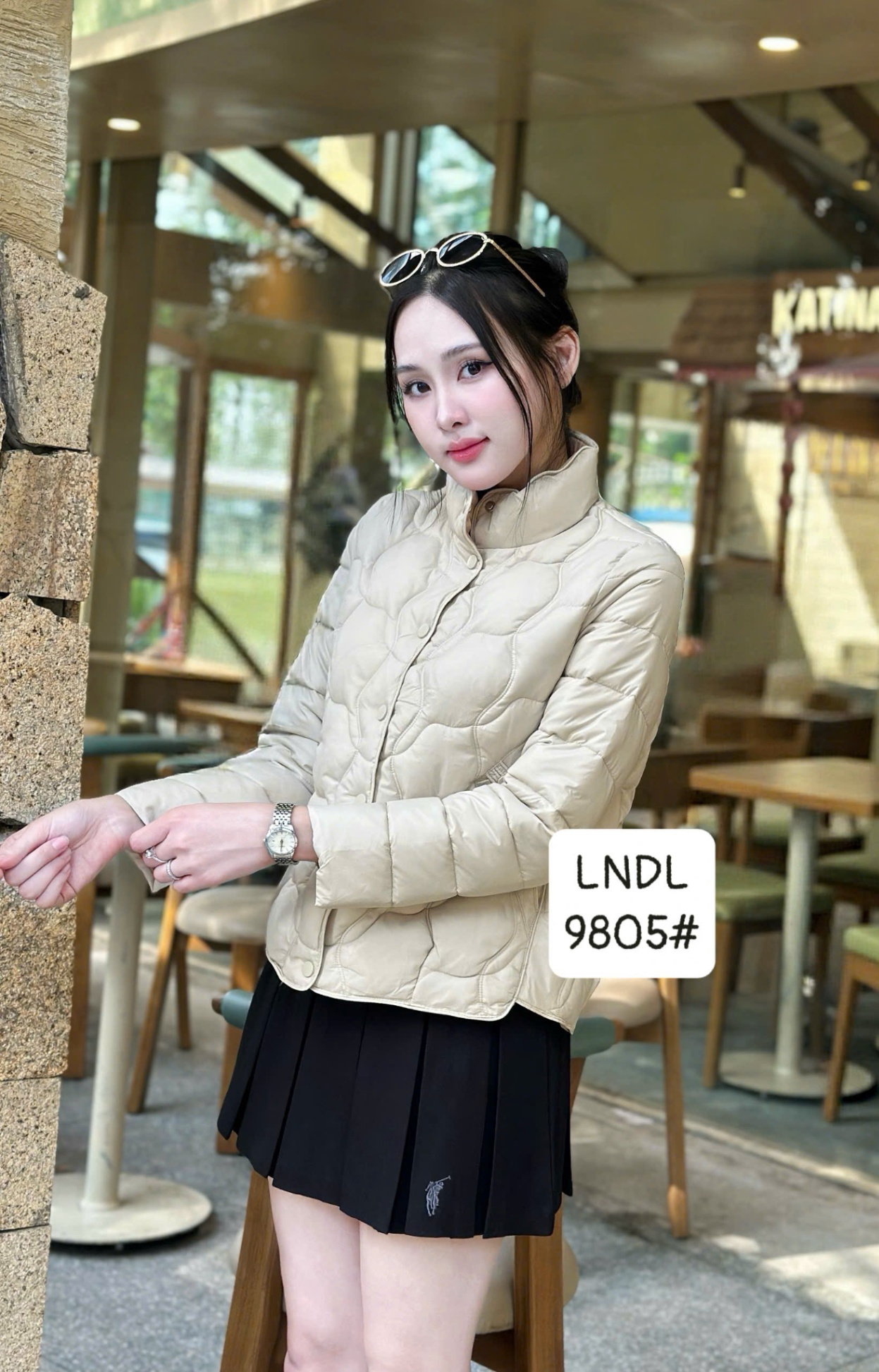 AP9805 áo phao cổ trụ
