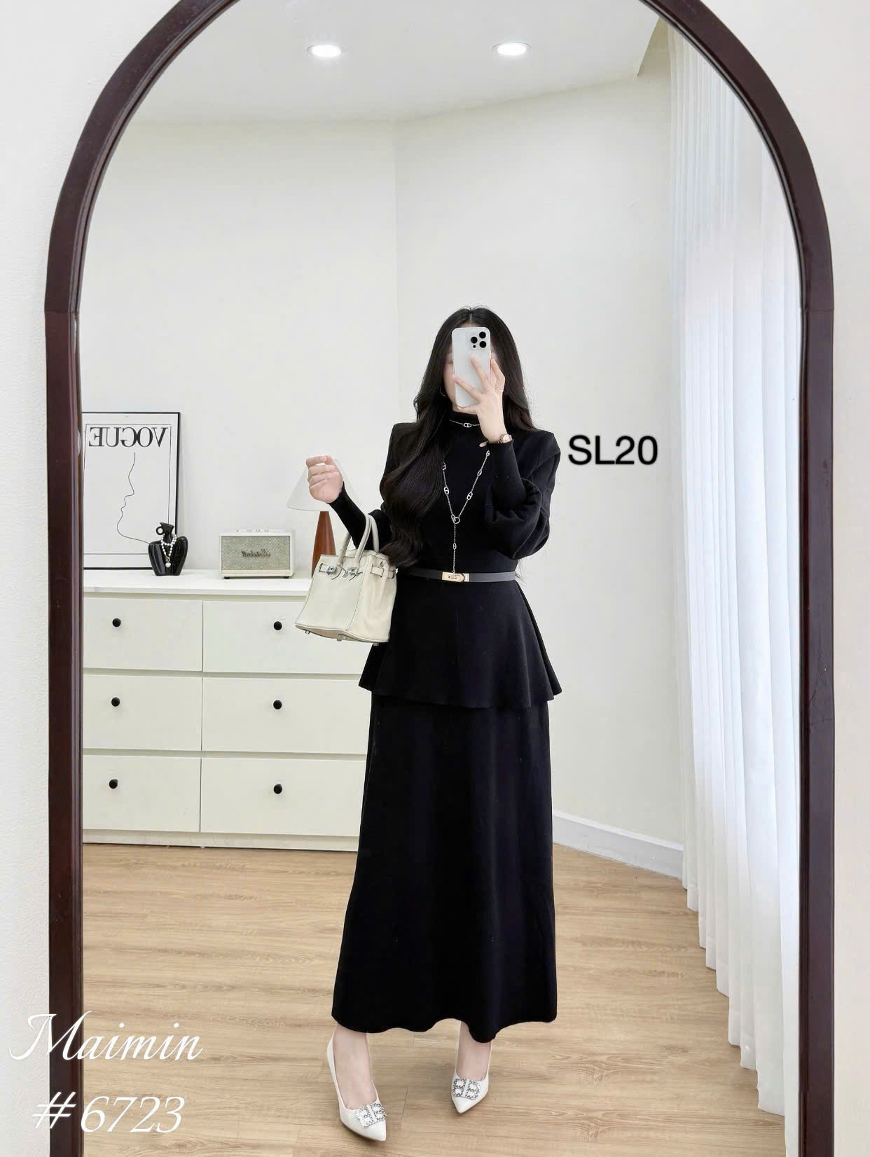 SL20 set len tay bồng kèm đai