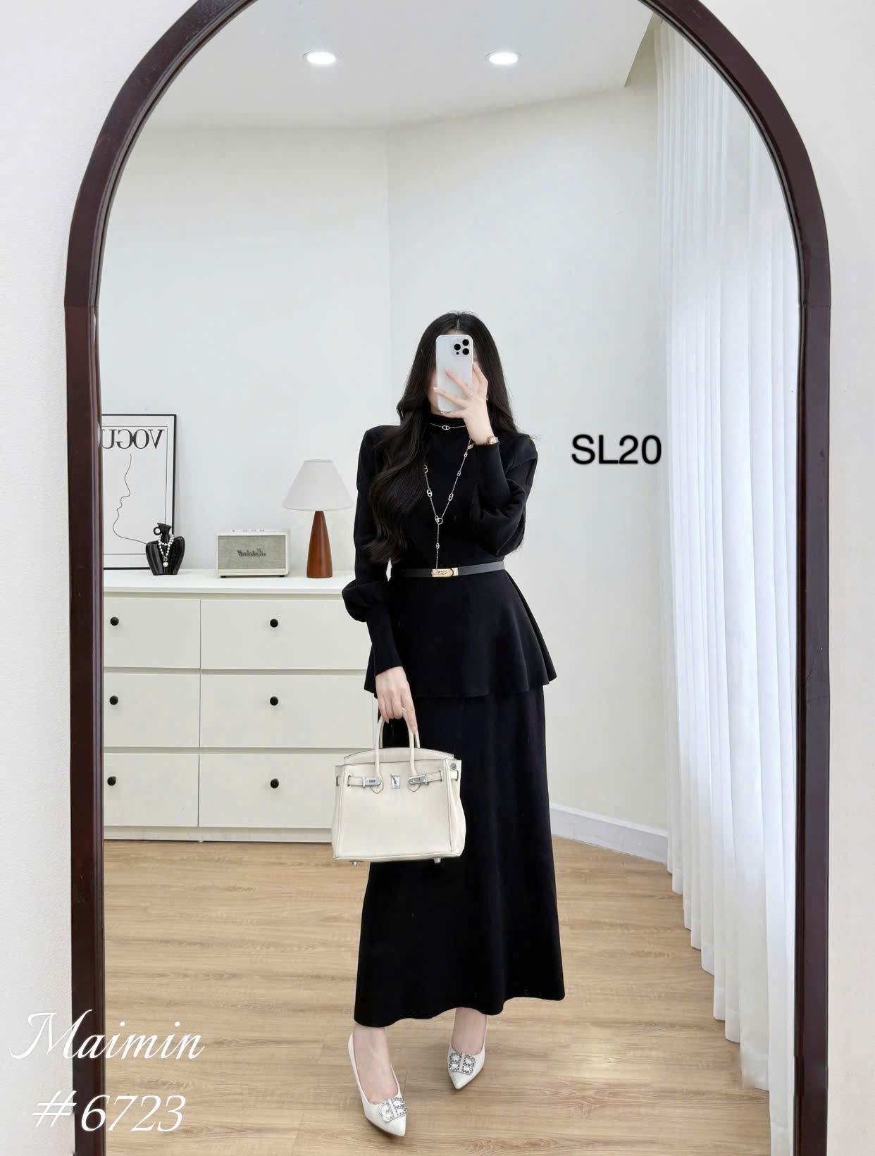 SL20 set len tay bồng kèm đai