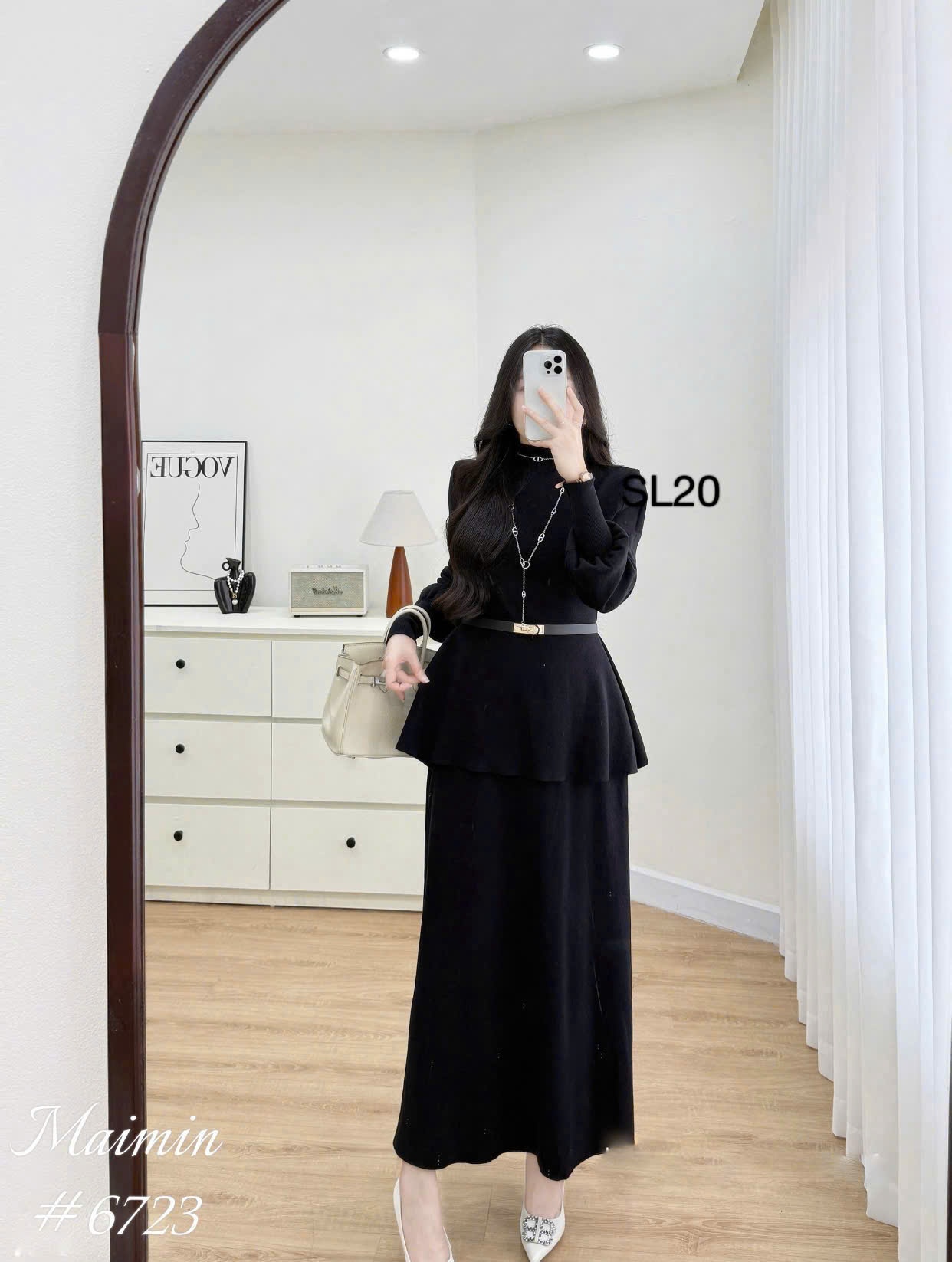 SL20 set len tay bồng kèm đai