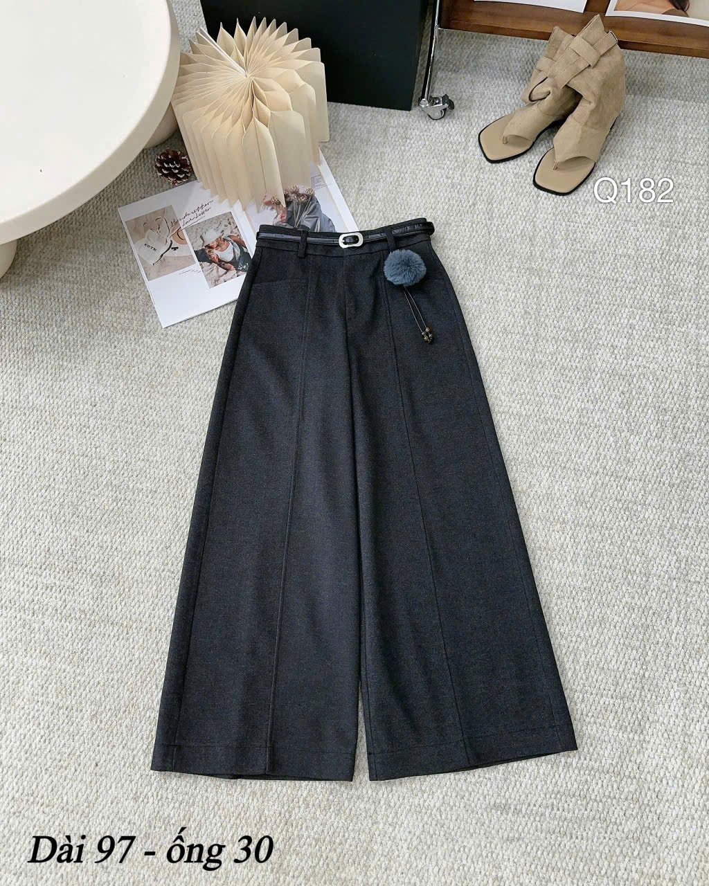 Q182 quần dạ dài 97 ống 30