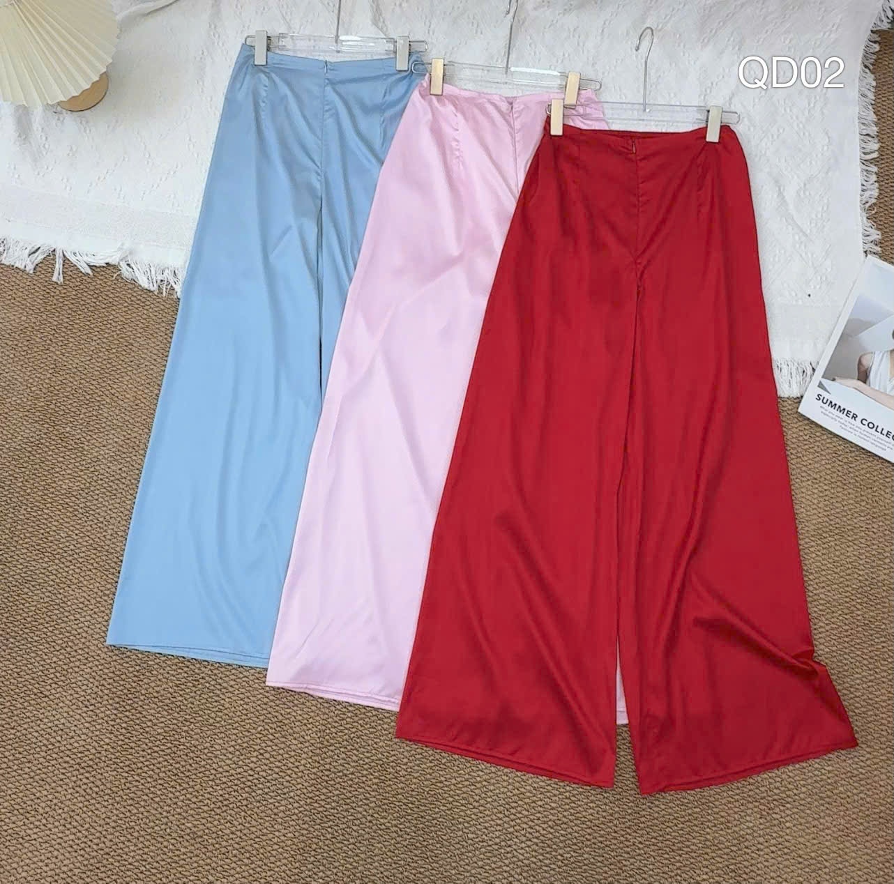 QD02 quần lụa áo dài