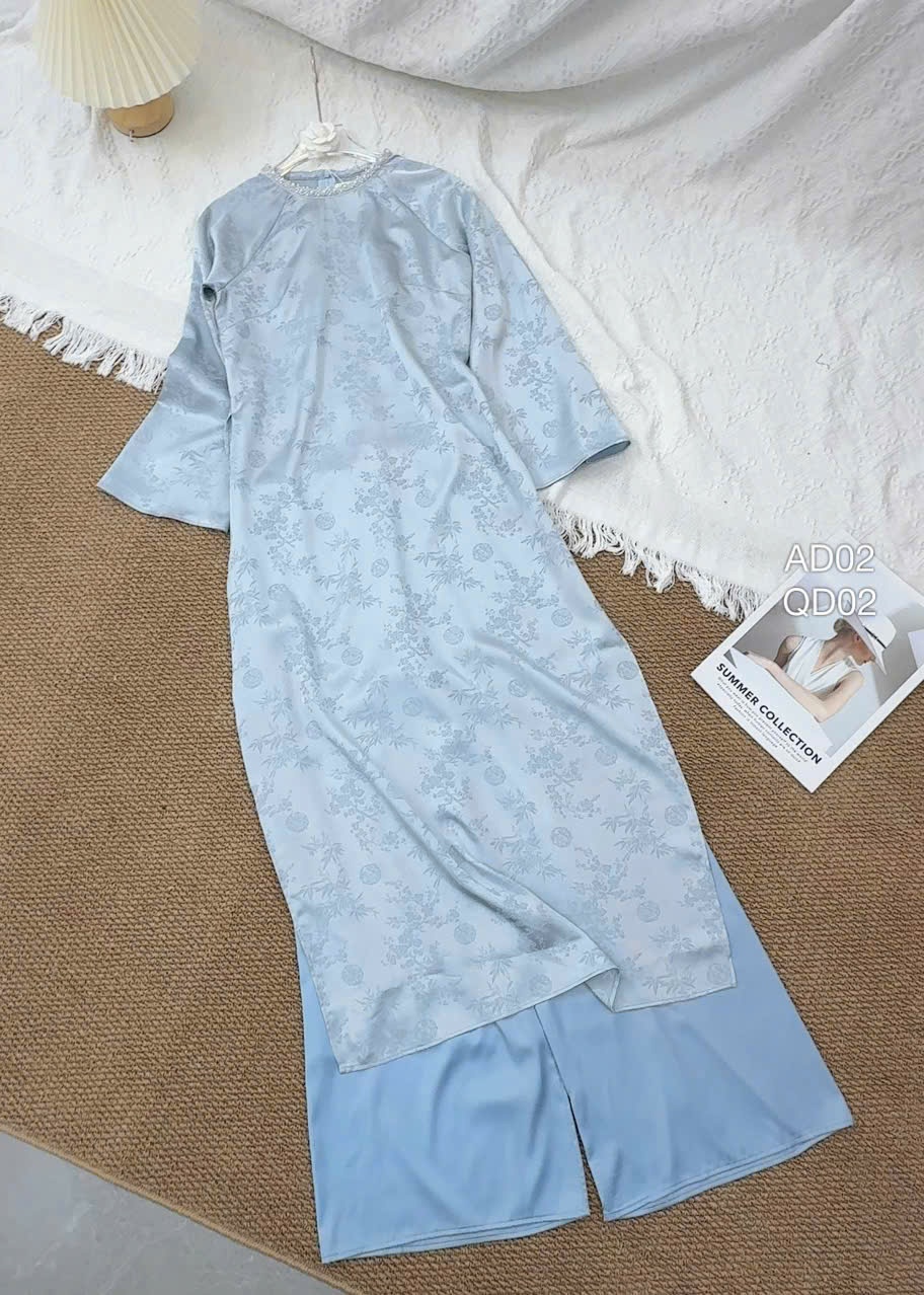 QD02 quần lụa áo dài