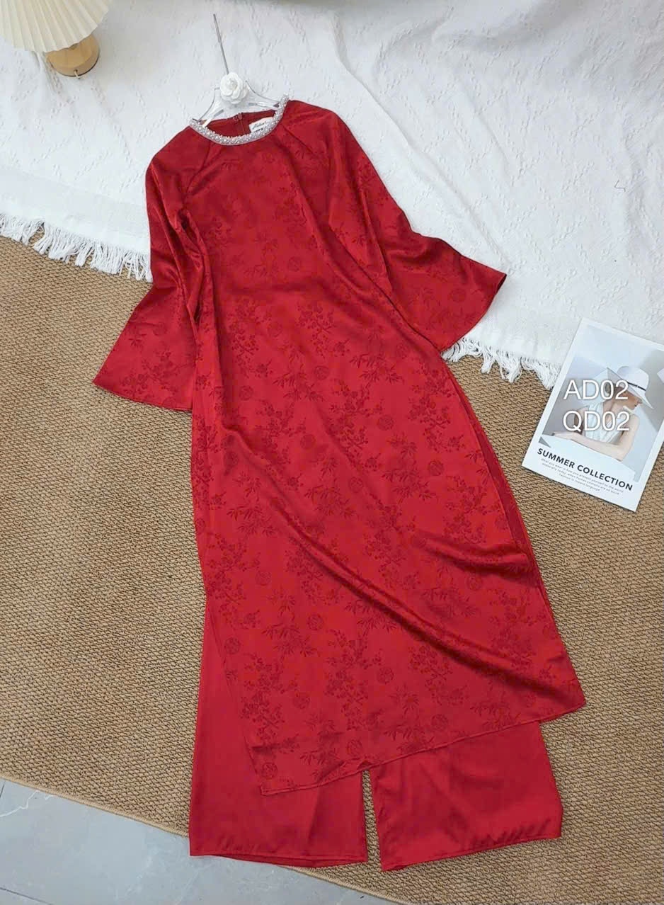 QD02 quần lụa áo dài