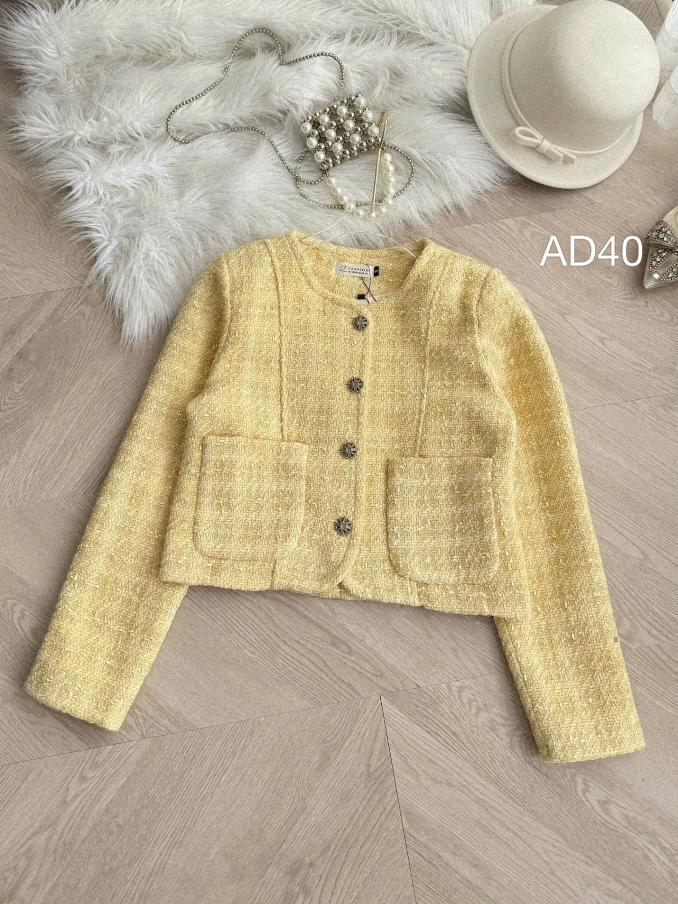 AD40 áo dạ 2 túi