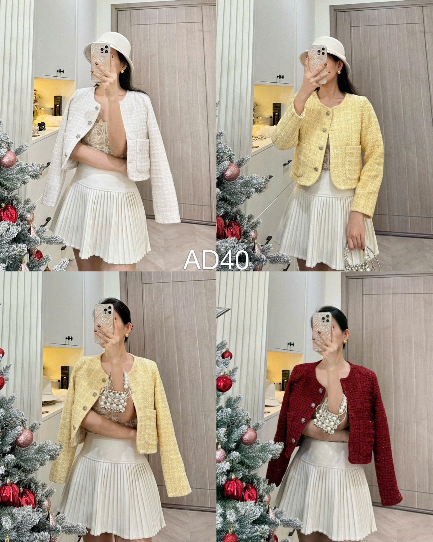 AD40 áo dạ 2 túi